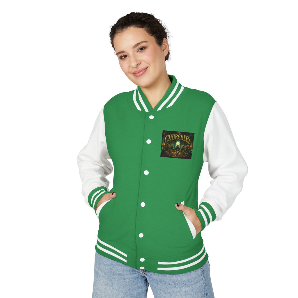 Letterman Jacket — The Churchers Band Logo Varsity Jacket