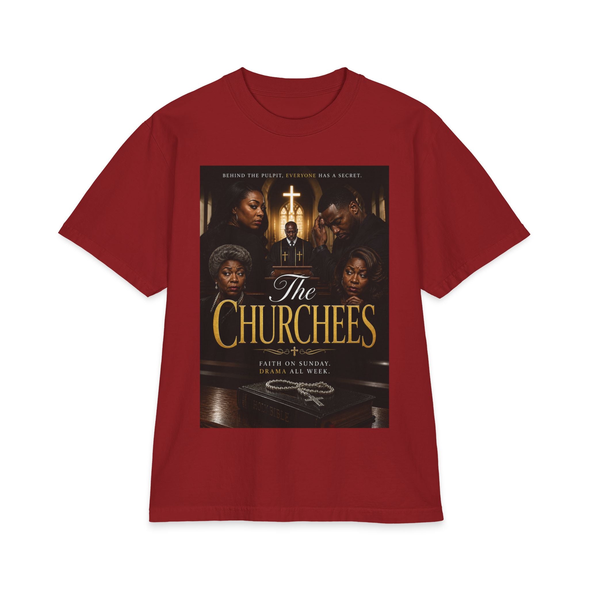 The Churchees Graphic T-Shirt — Vintage Gospel Poster Tee