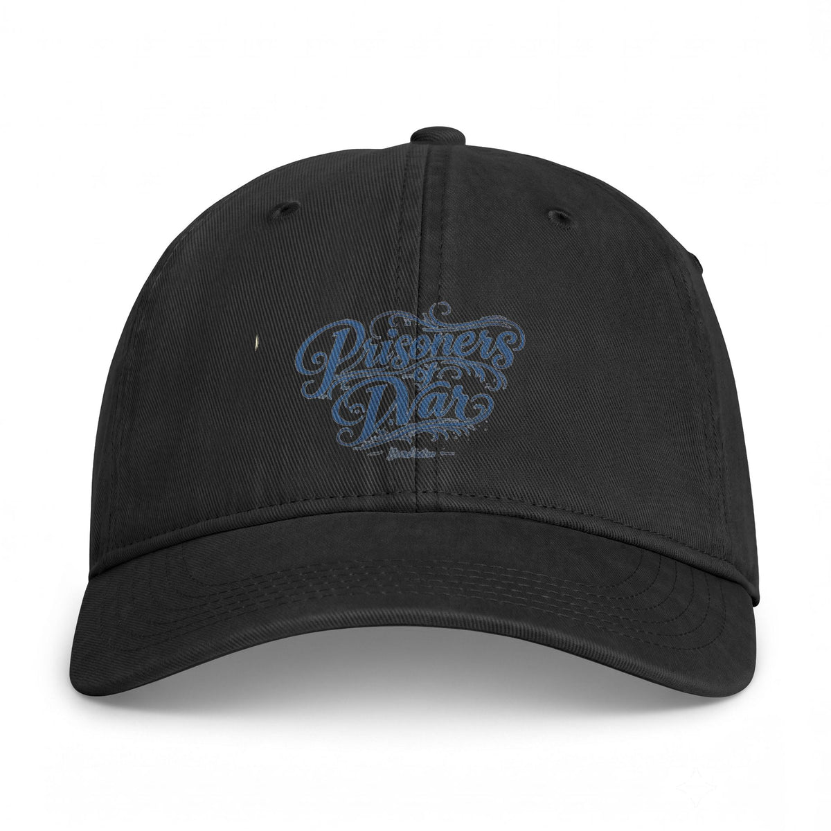Washed Coastal Cap — Vintage 'Bathers Delight' Embroidered Baseball Hat