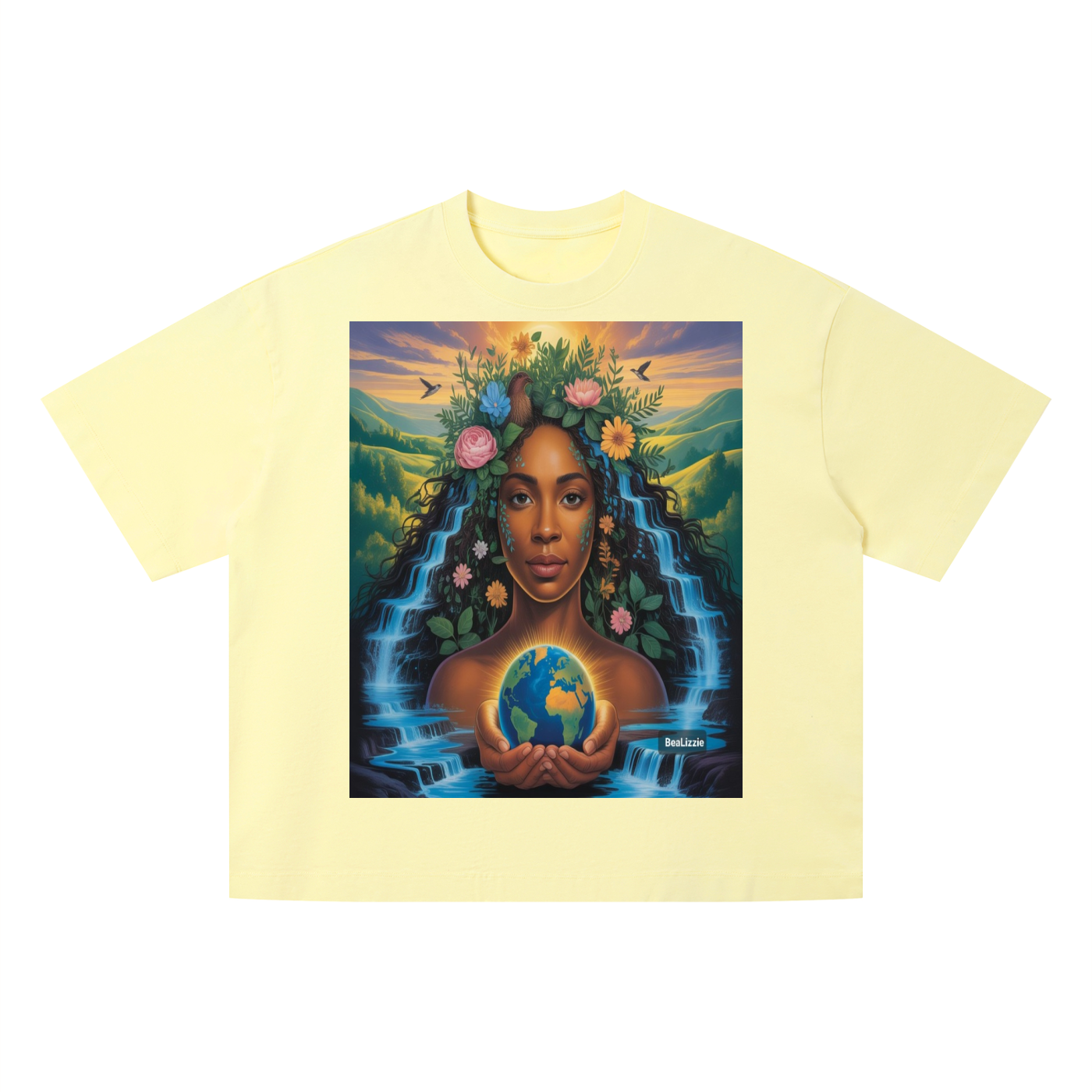Unisex Vintage Washed Boxy T-Shirt