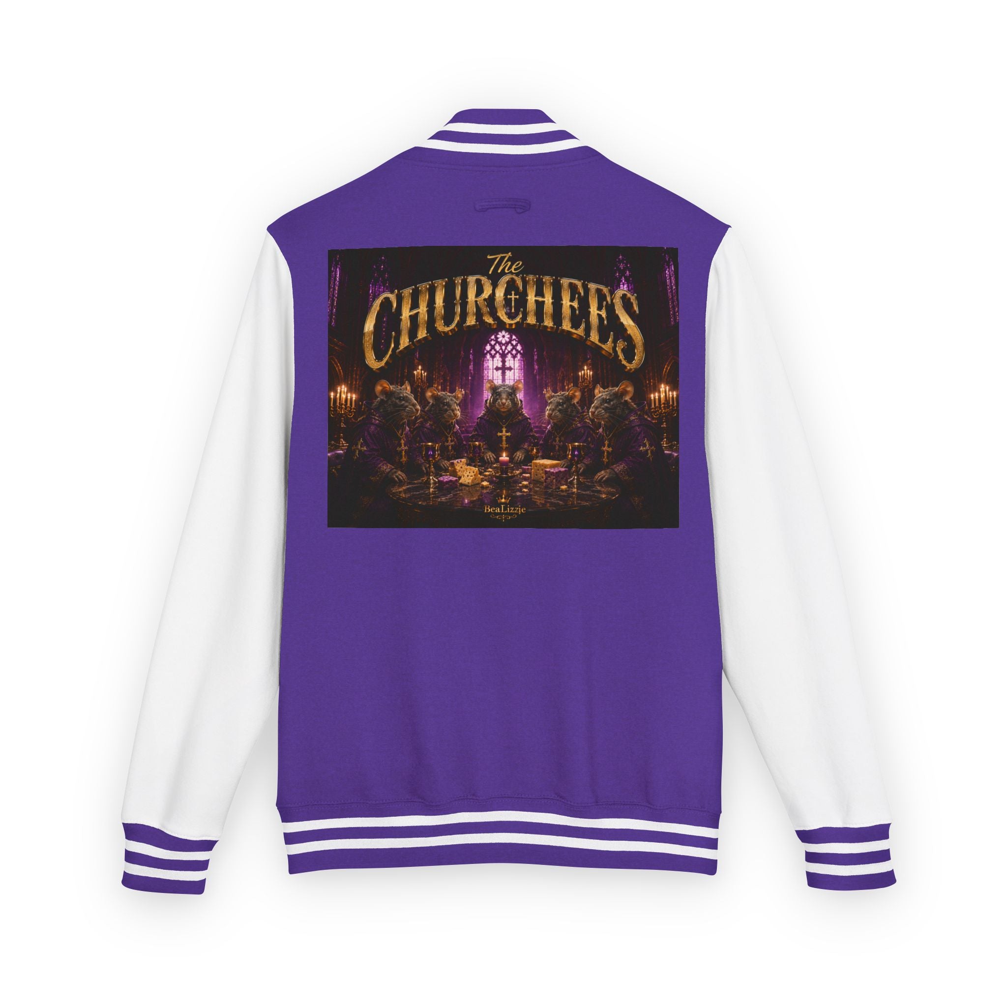 Letterman Jacket — The Churchchefs Band Logo Varsity Jacket