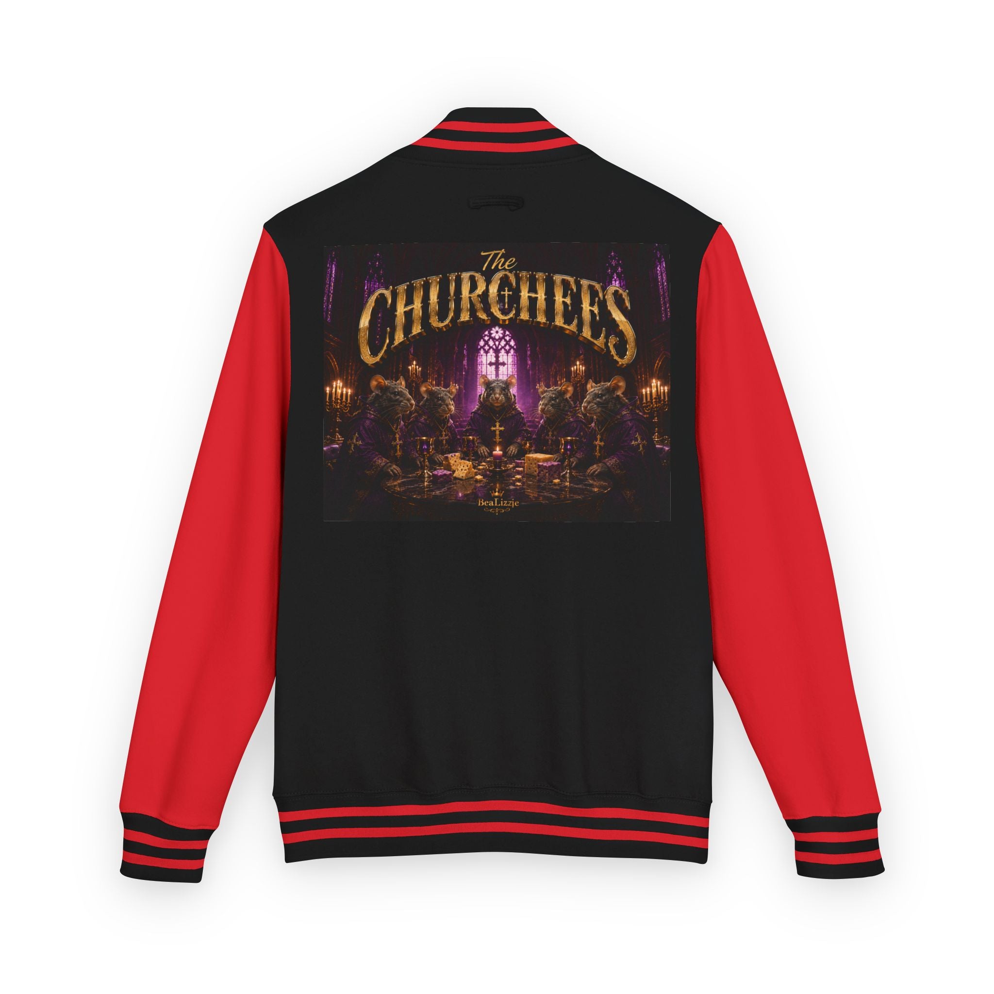 Letterman Jacket — The Churchchefs Band Logo Varsity Jacket