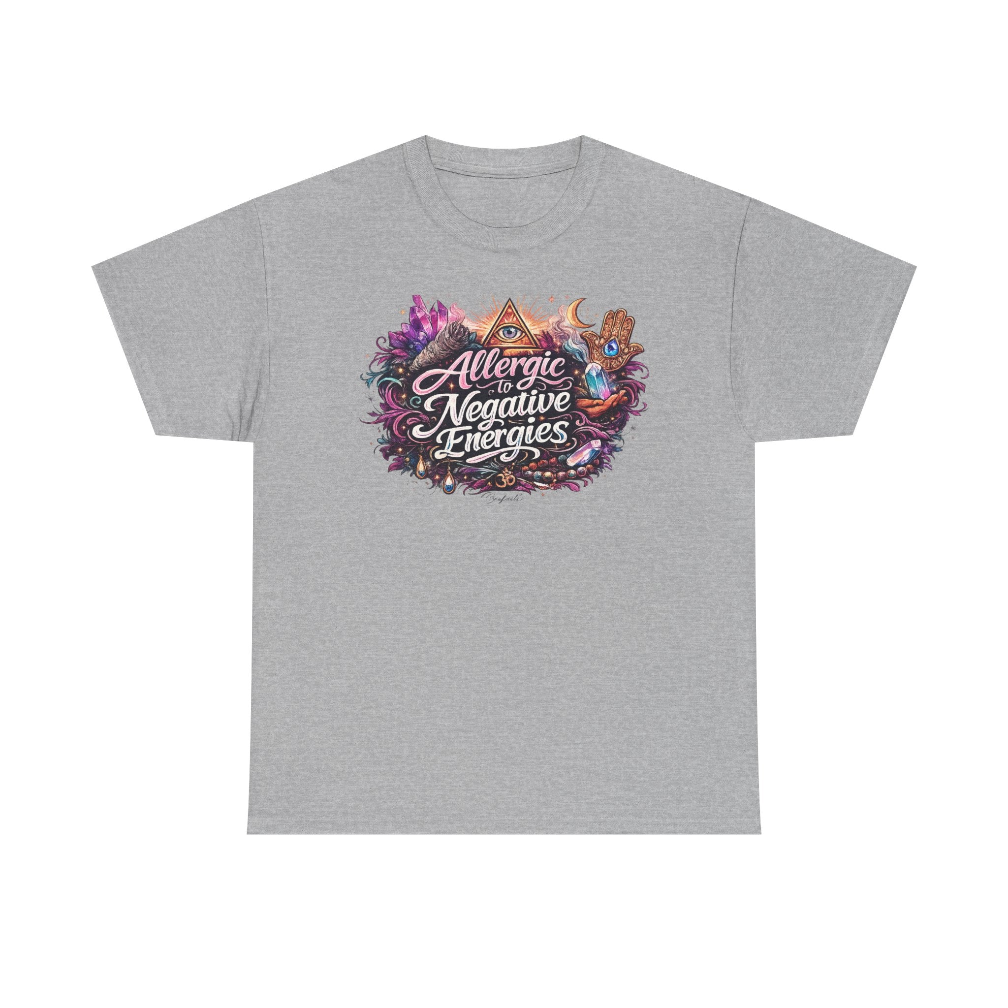 Allergic to Negative Energies T-Shirt — Positive Vibes Graphic Tee