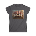 T-shirt graphique en coton pour femme