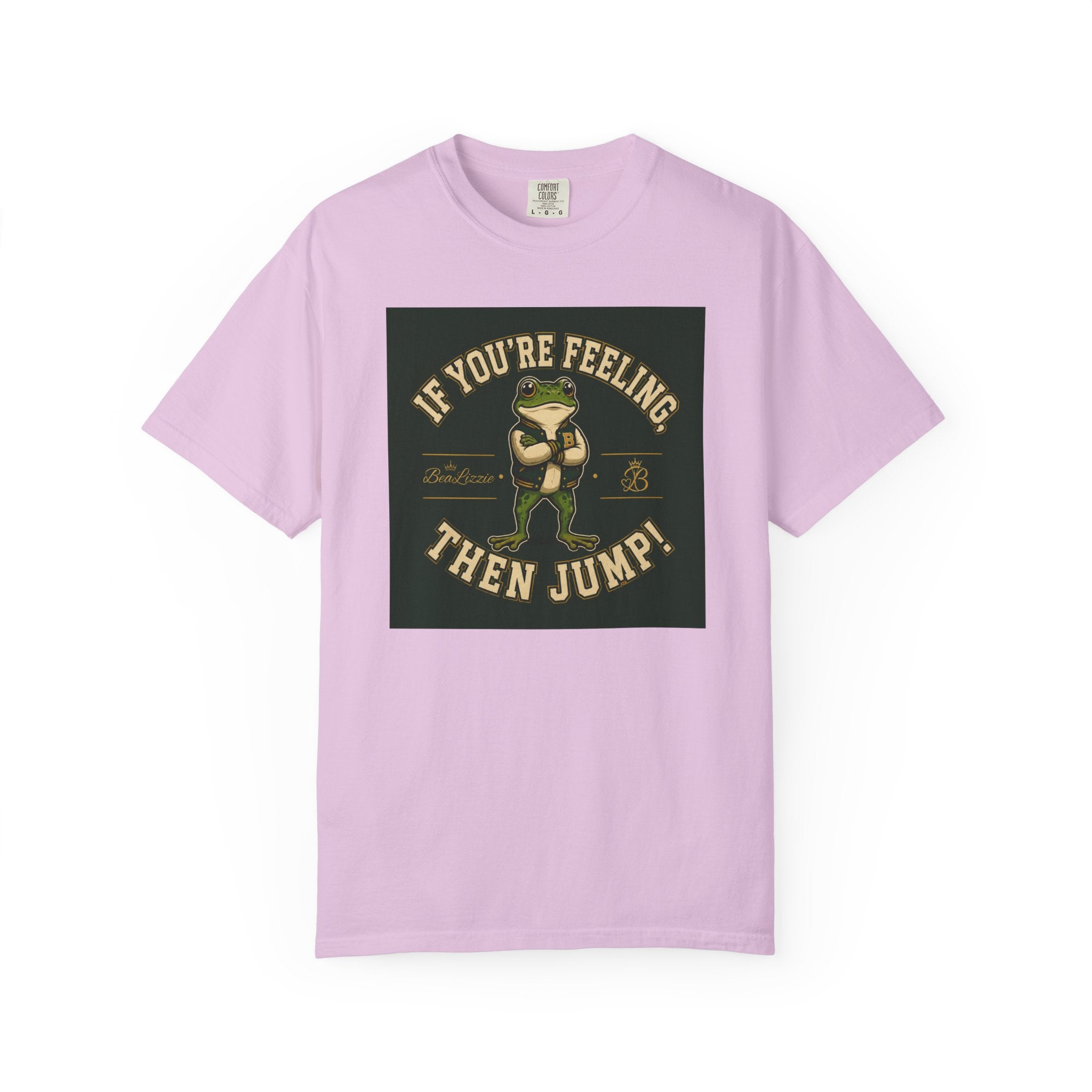 If You’re Feeling, Then Jump! Frog Graphic T-Shirt