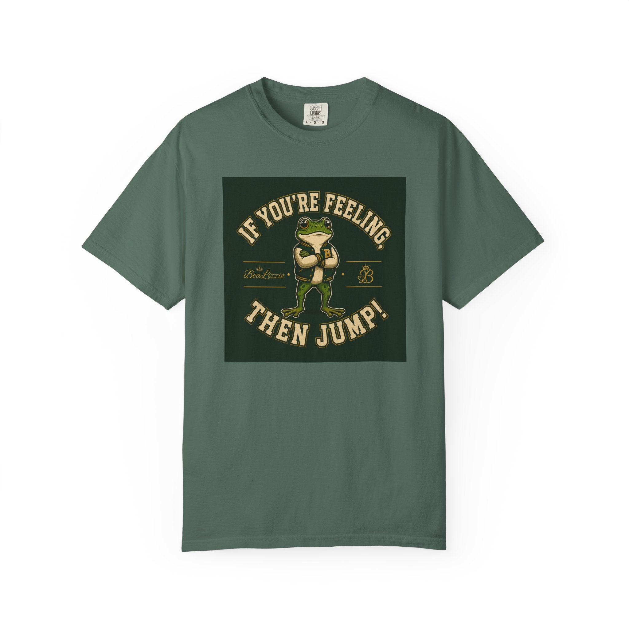 If You’re Feeling, Then Jump! Frog Graphic T-Shirt