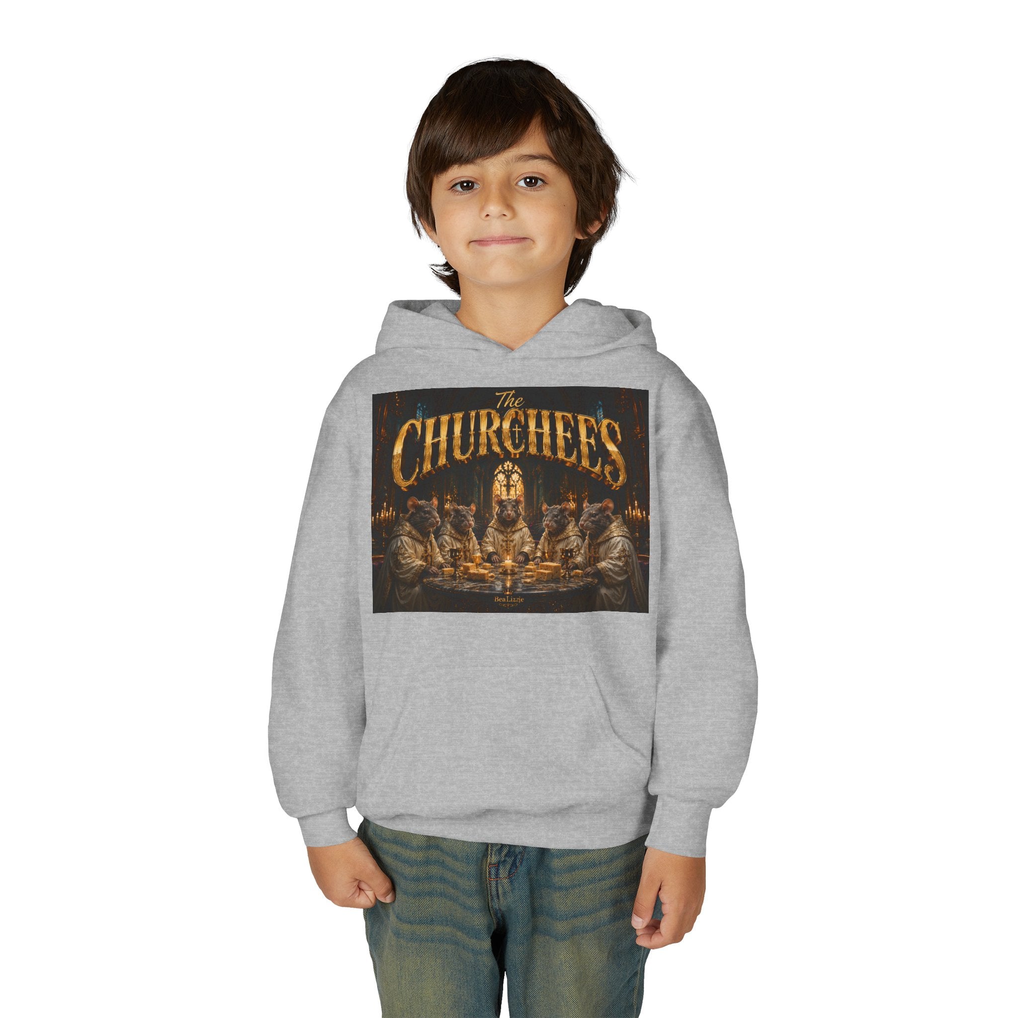 Sweat à capuche enfant — Pull « The Churchees »