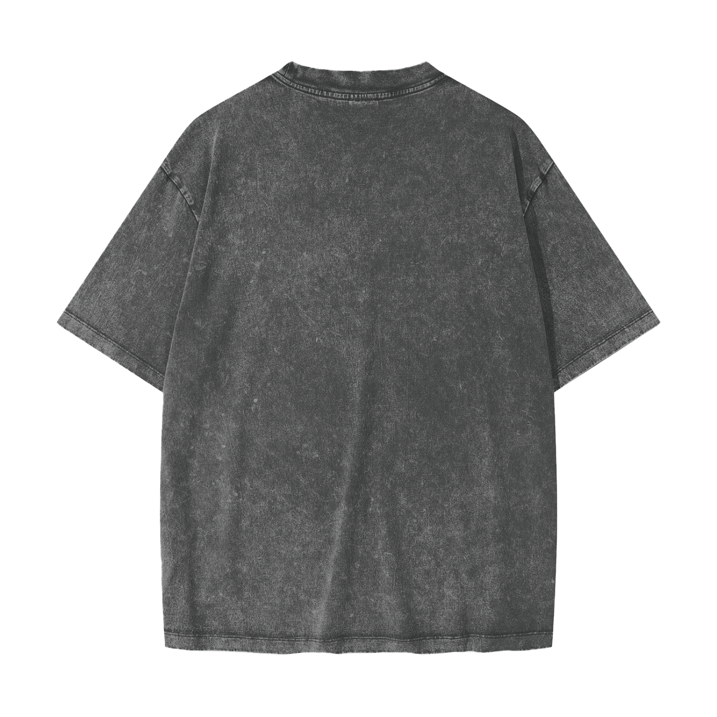 T-shirt lourd délavé par la neige