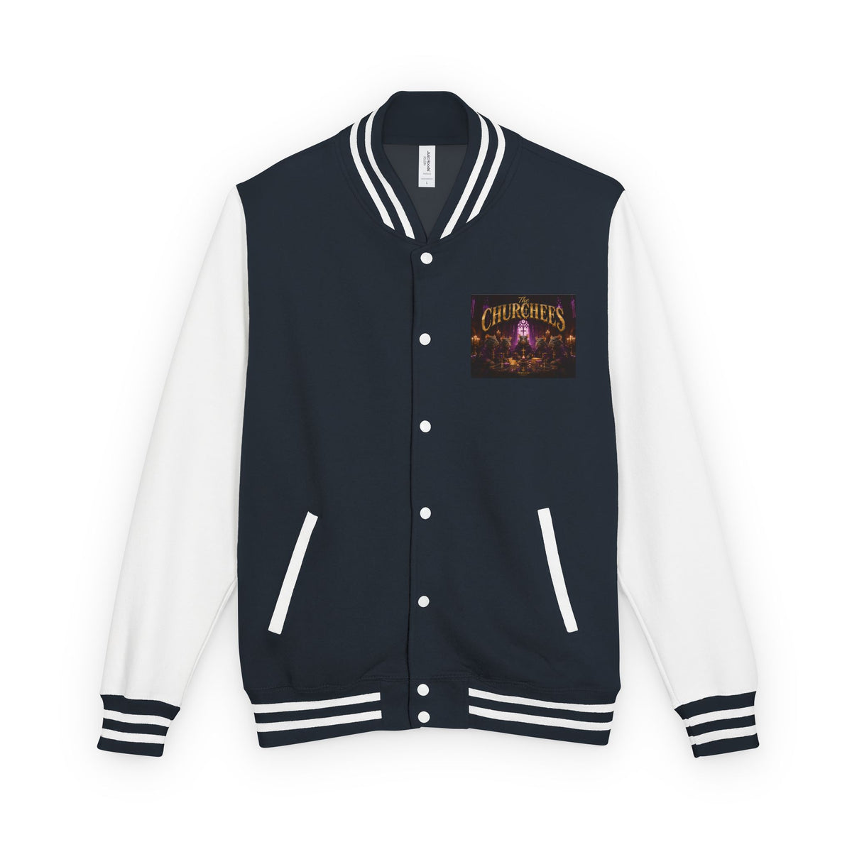 Letterman Jacket — The Churchchefs Band Logo Varsity Jacket