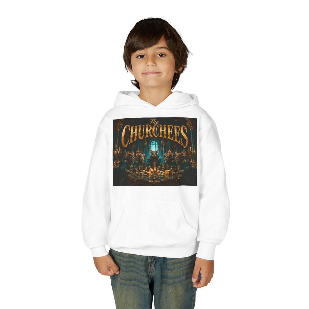 Sweat à capuche enfant - « The Churchees »