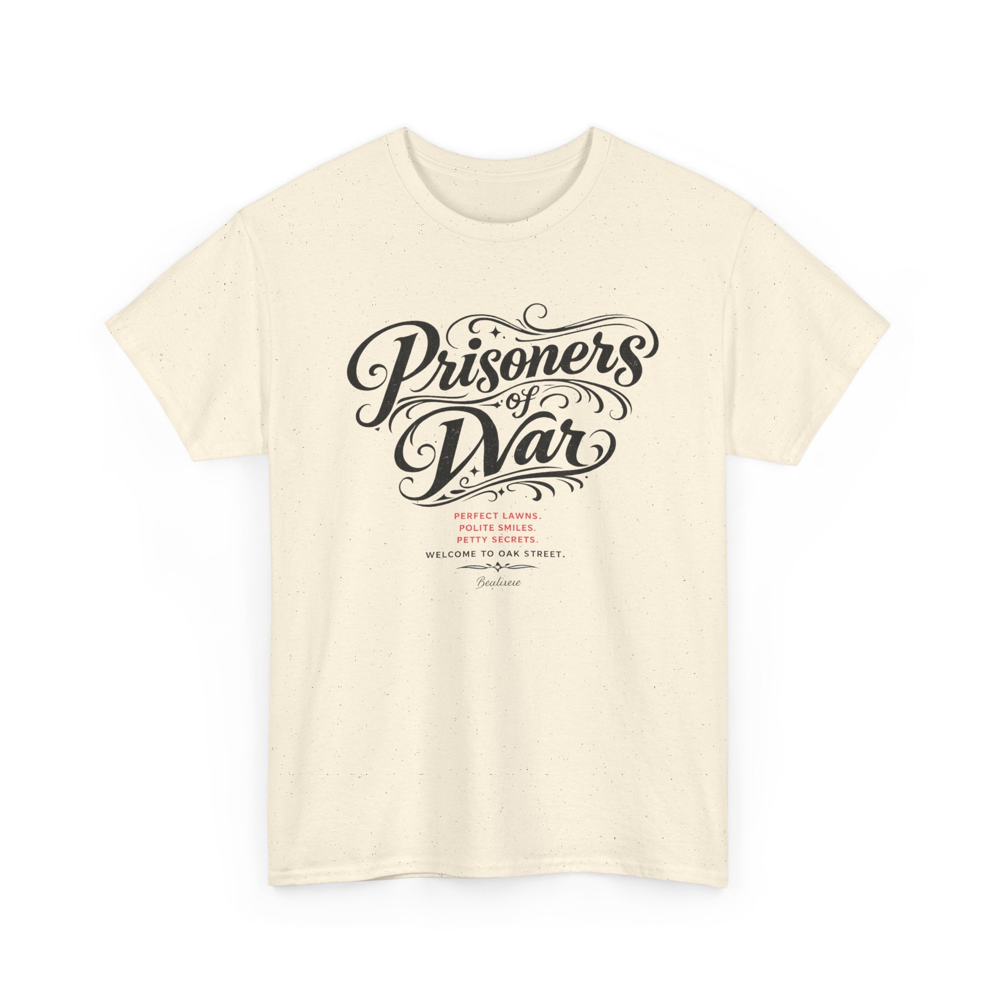 T‑Shirt — "Prisoners of War" Script Tee | Veterans, Memorial & Military Tribute Shirt