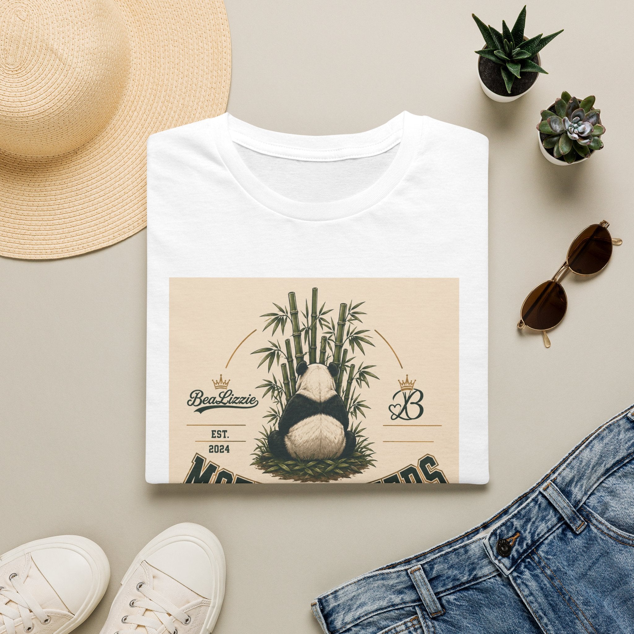 Panda Bamboo 'Motherfuckers' Graphic T-Shirt