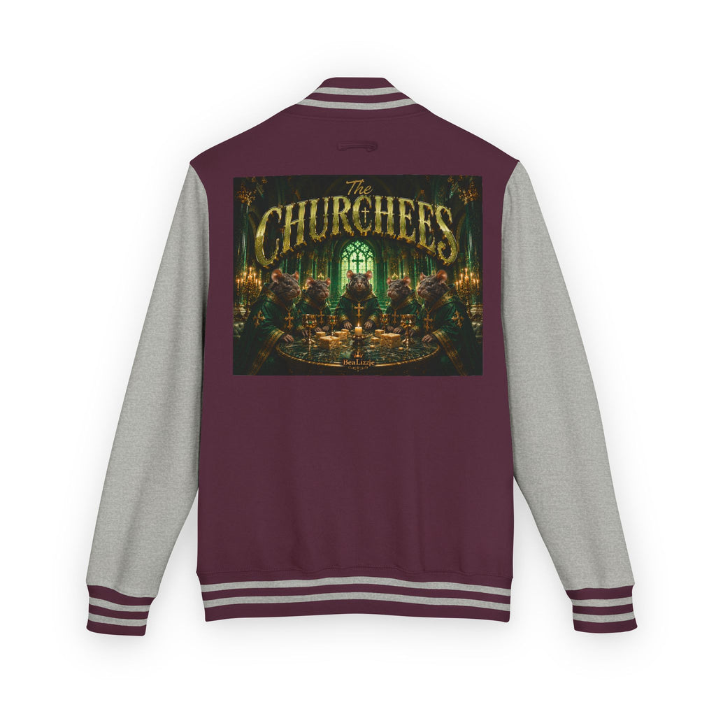 Letterman Jacket — The Churchers Band Logo Varsity Jacket