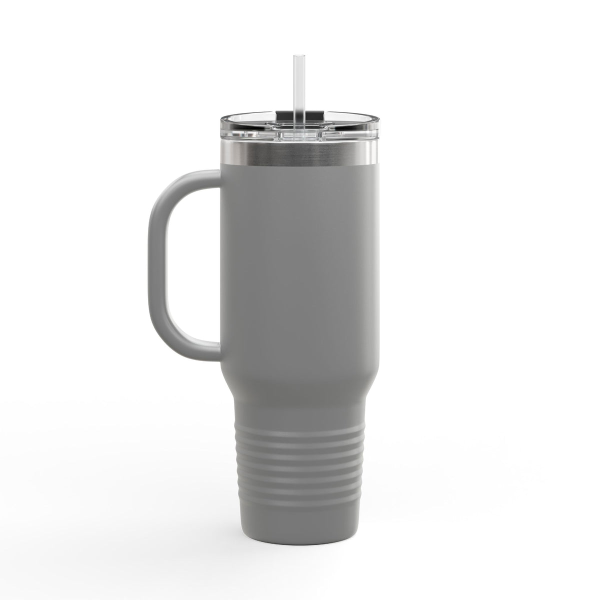 40oz Insulated Travel Mug — Mystical Symbols Floral Hamsa Stainless Steel Tumbler