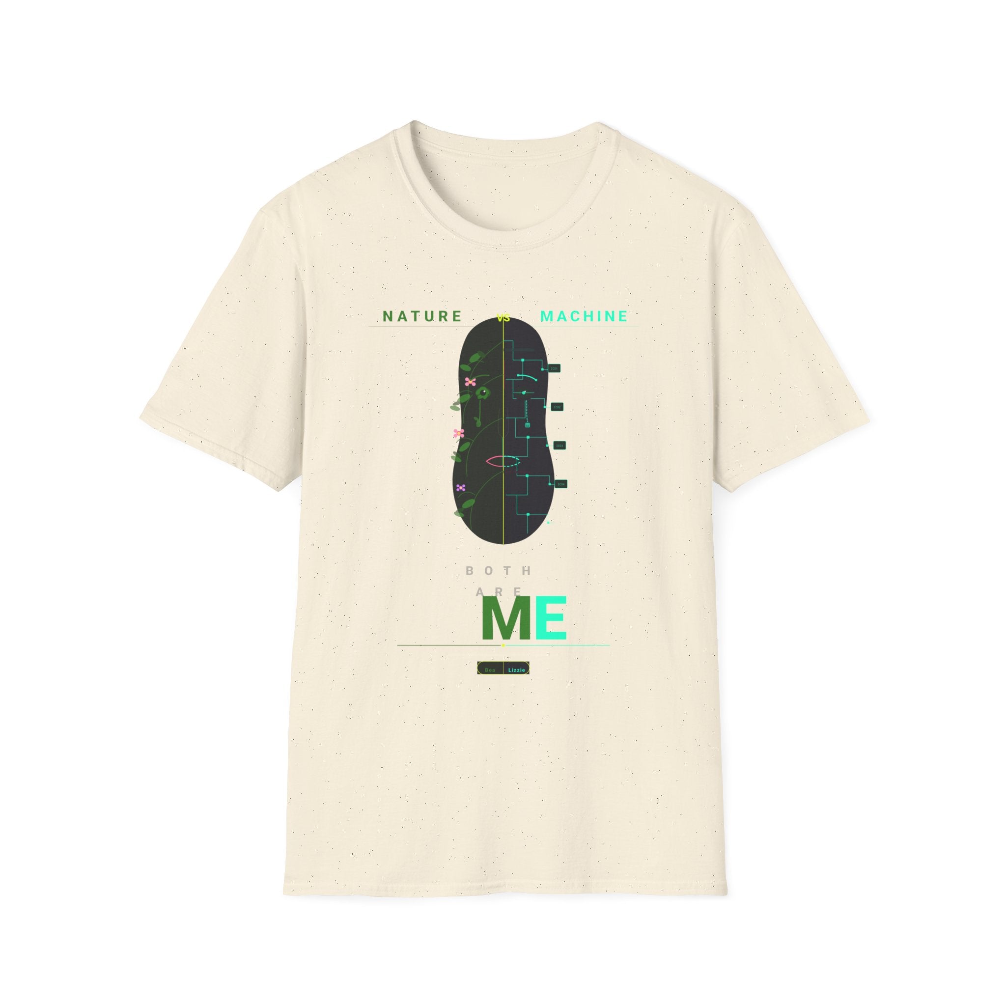 Nature Machine T-Shirt — Eco Tech Graphic Tee