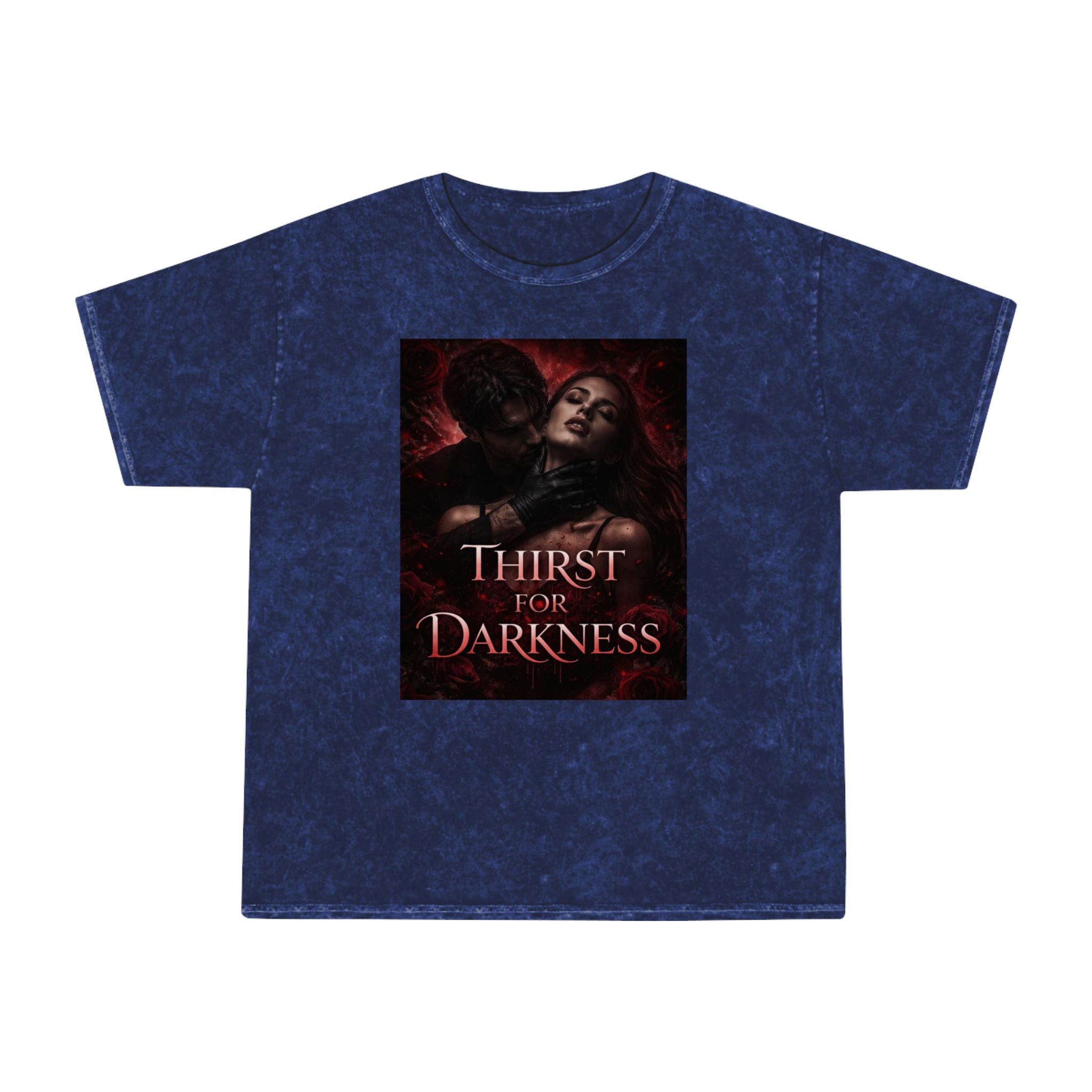 T-shirt délavé « Soif d'obscurité »