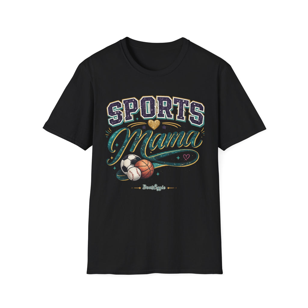 Sports Mama T-Shirt — Athletic Mom Graphic Tee