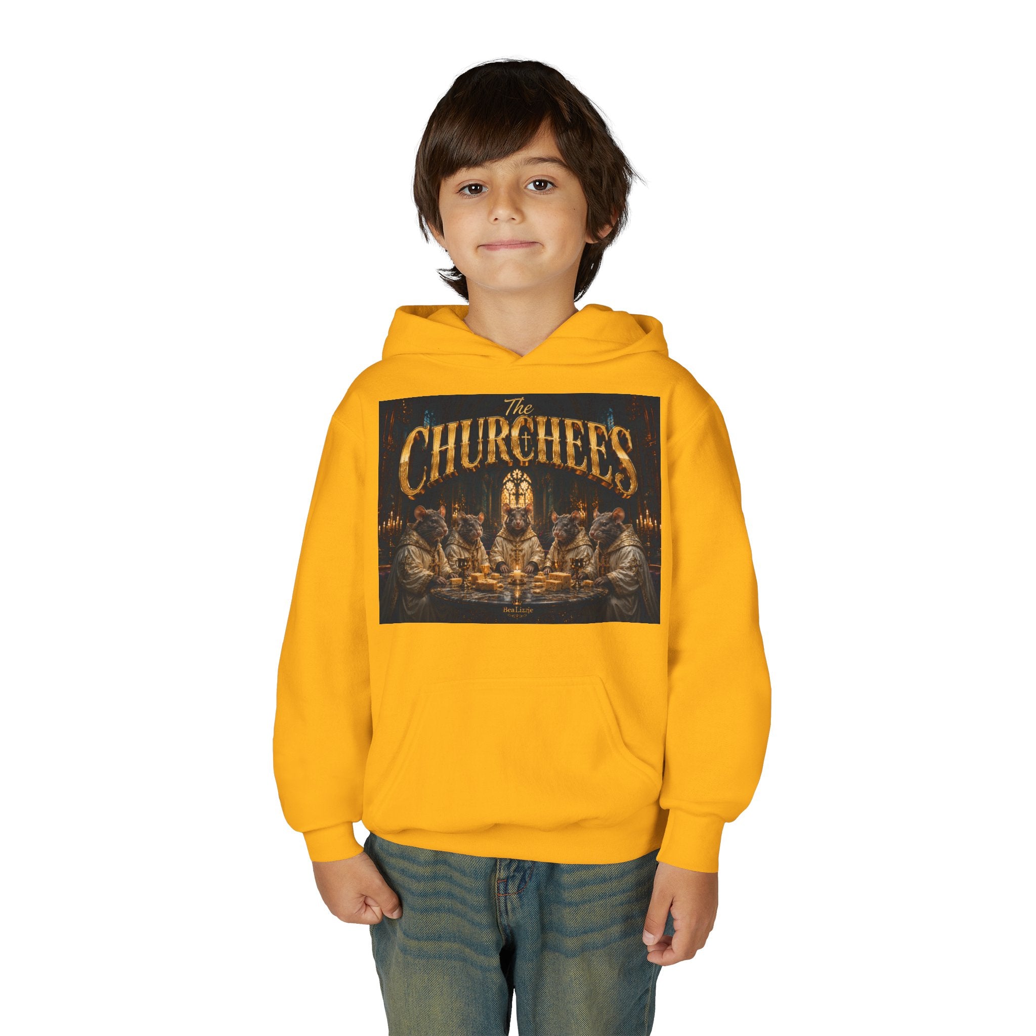 Sweat à capuche enfant — Pull « The Churchees »