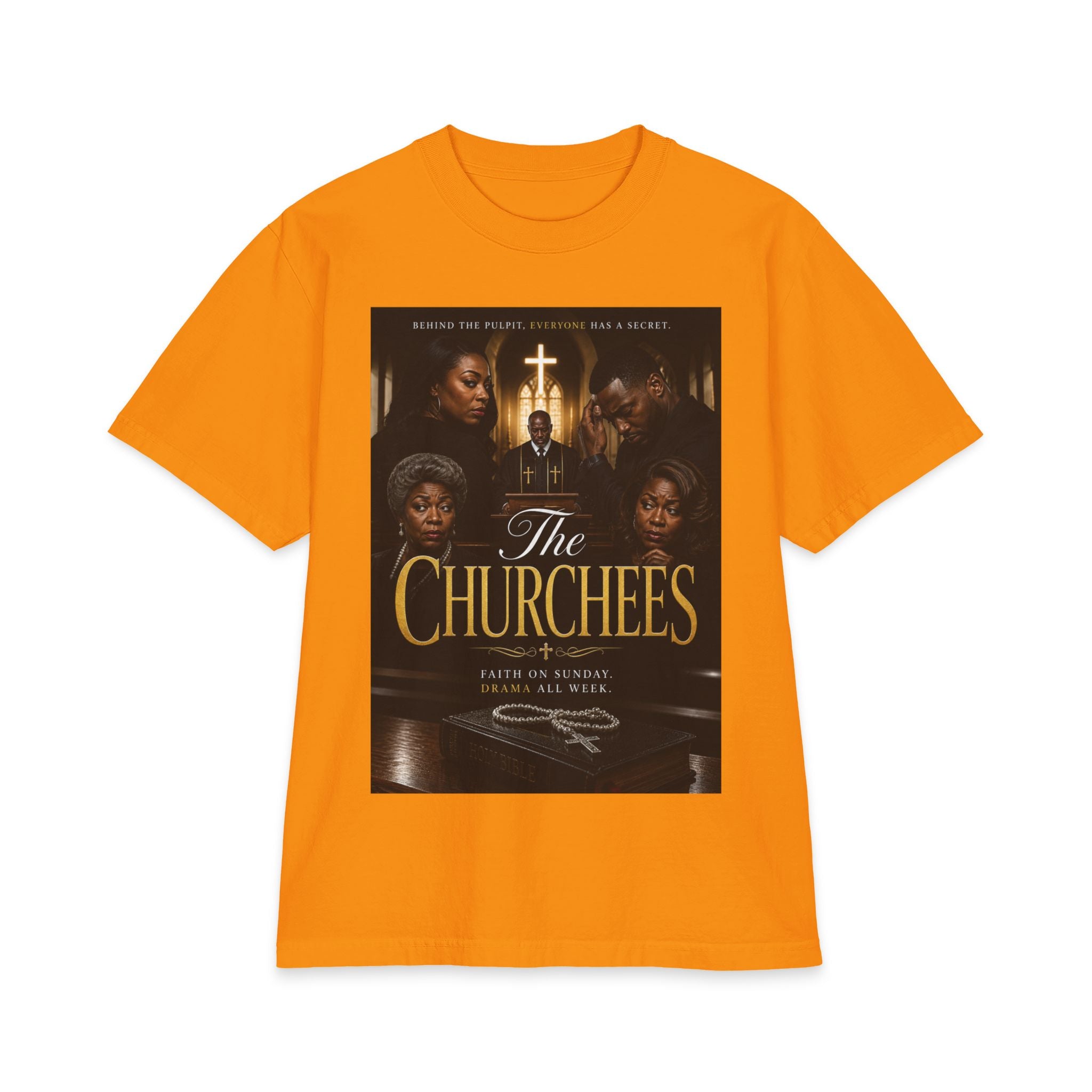 The Churchees Graphic T-Shirt — Vintage Gospel Poster Tee