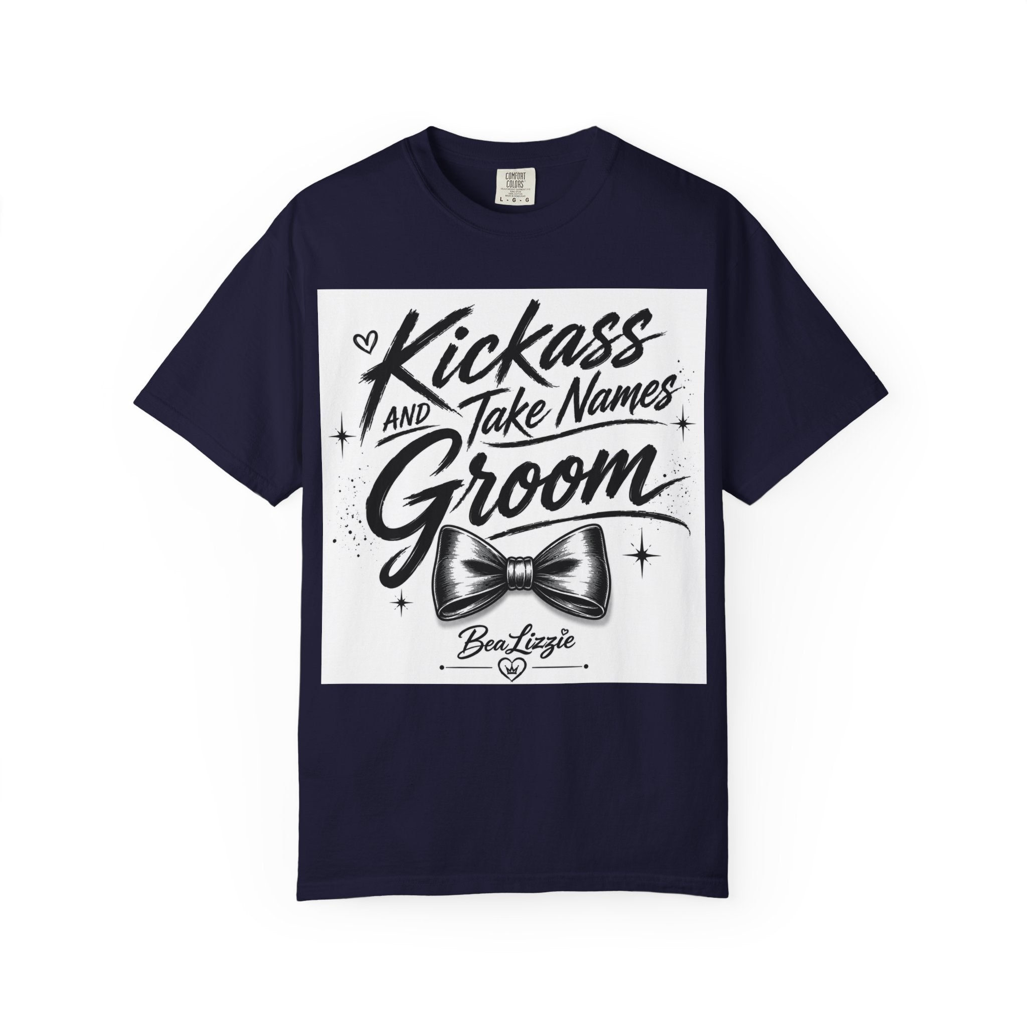 Groom 'Kickass and Take Names' Graphic T-Shirt