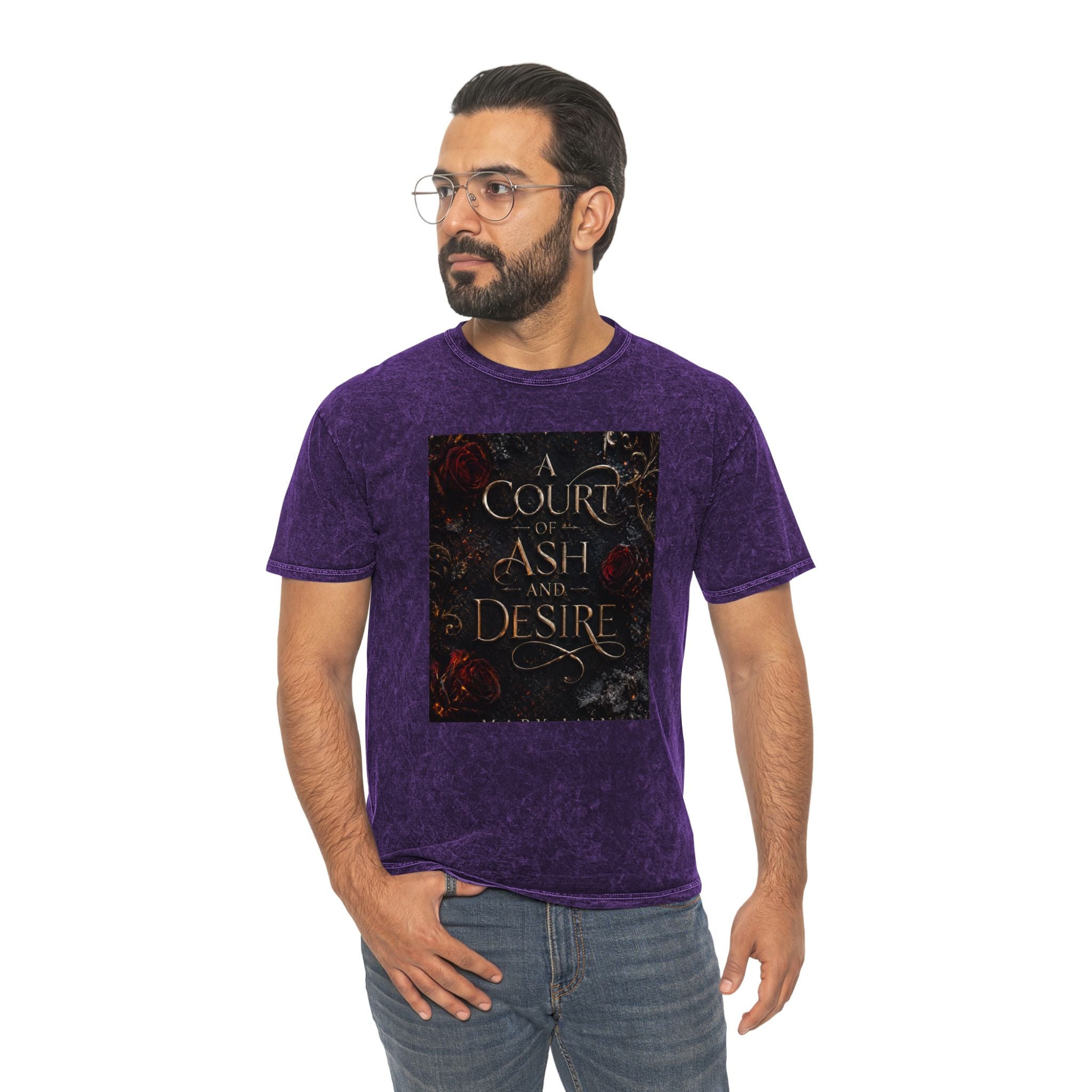 T-shirt délavé A Court of Ash and Desire