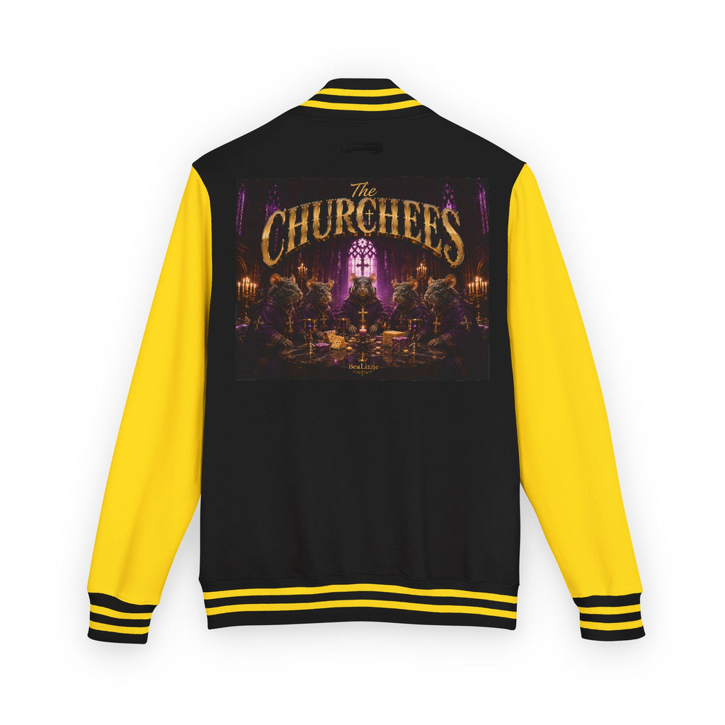 Letterman Jacket — The Churchchefs Band Logo Varsity Jacket