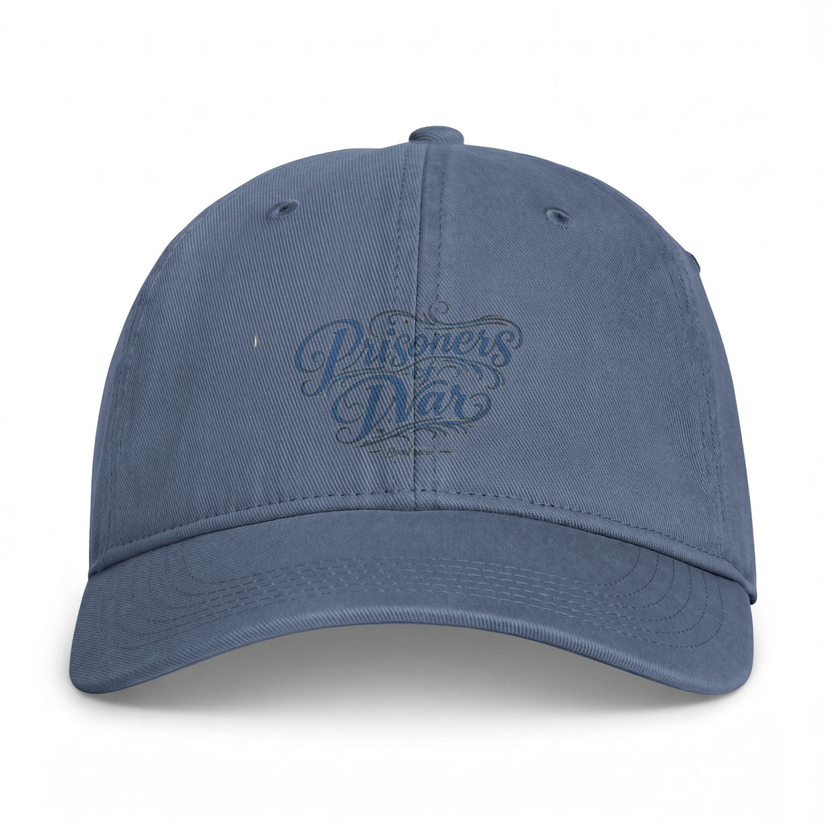 Washed Coastal Cap — Vintage 'Bathers Delight' Embroidered Baseball Hat
