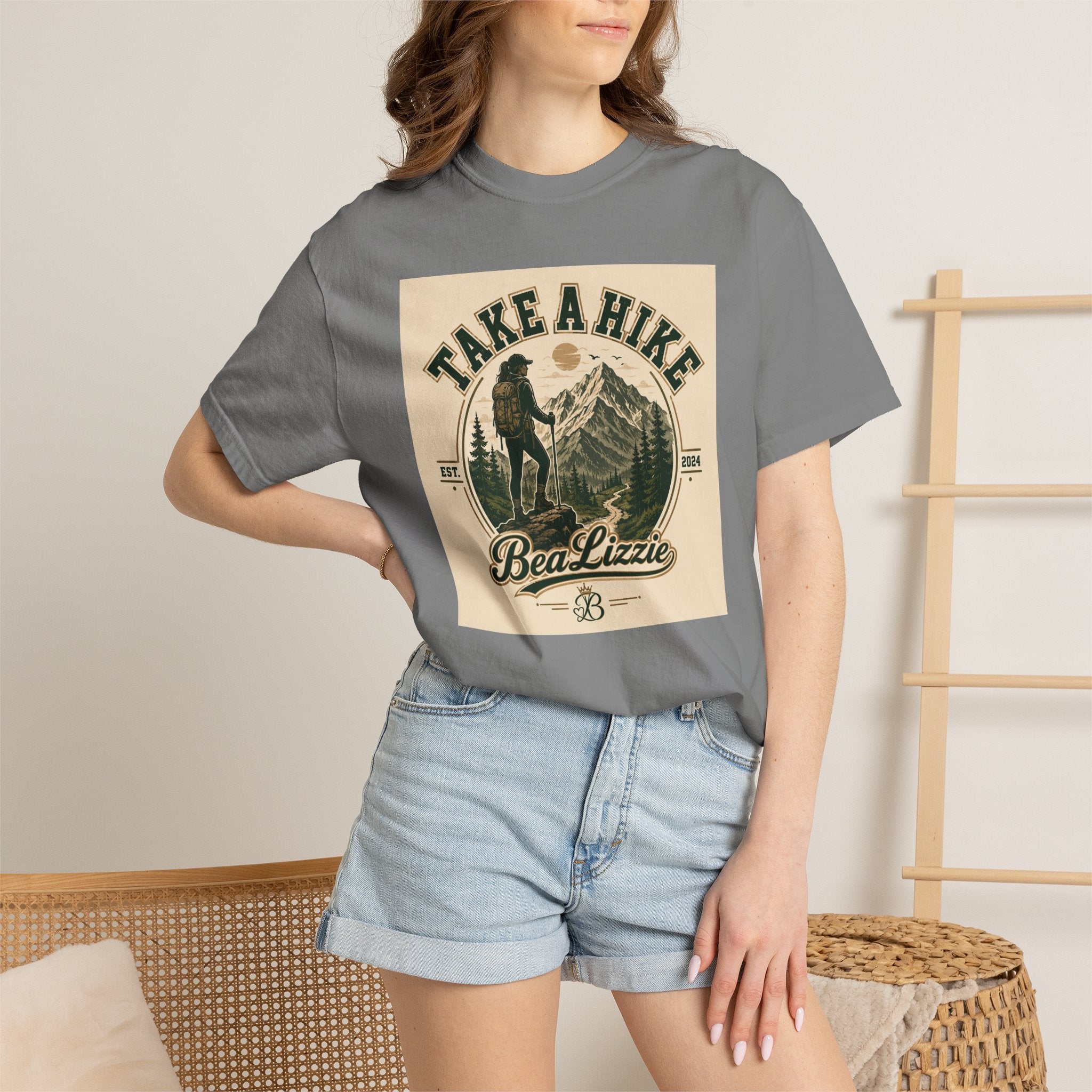 Take A Hike Graphic T-Shirt — Vintage Mountain Hiking Tee