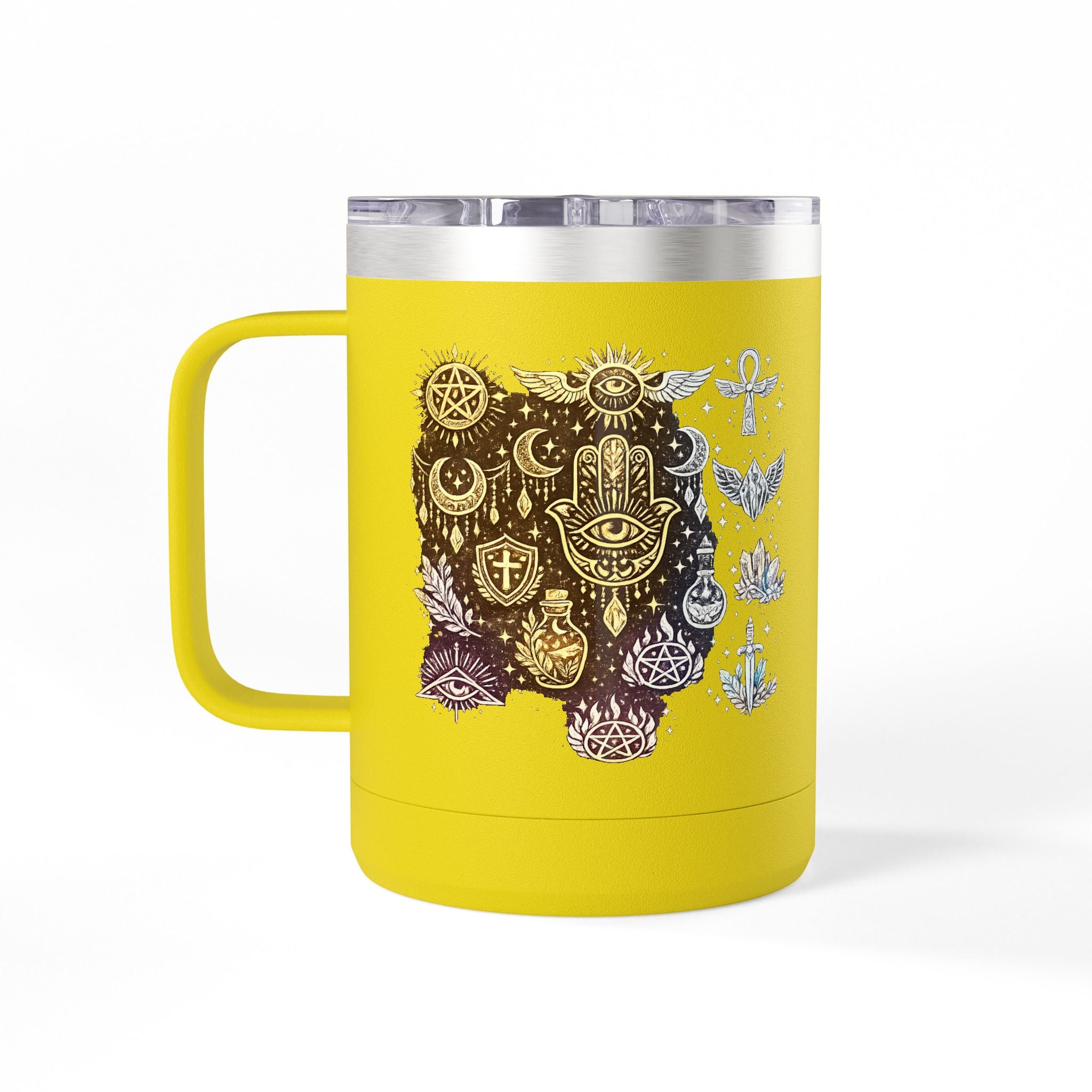 Skull & Anchors 15oz Insulated Coffee Mug Tumbler — Nautical Gothic