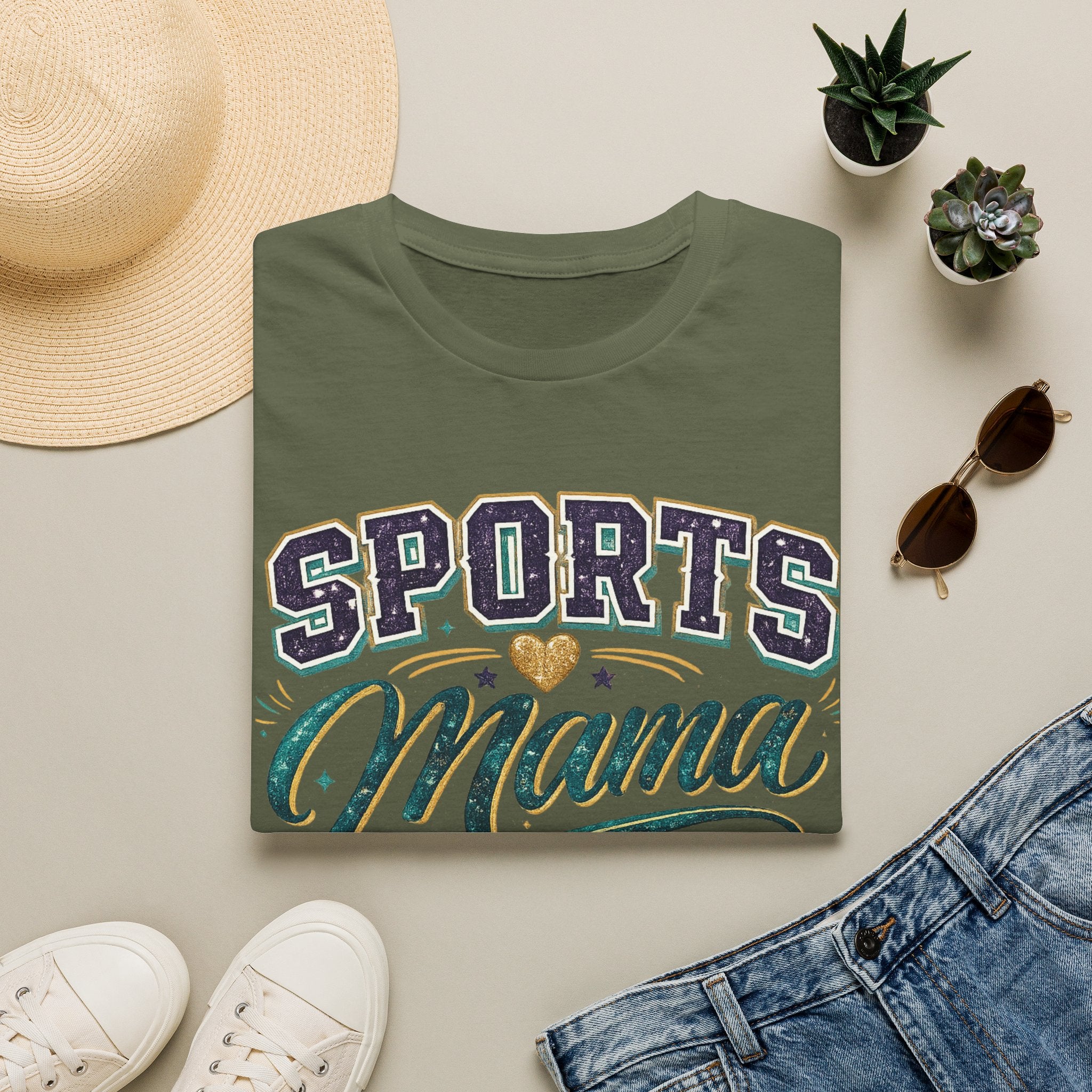 Sports Mama T-Shirt — Athletic Mom Graphic Tee