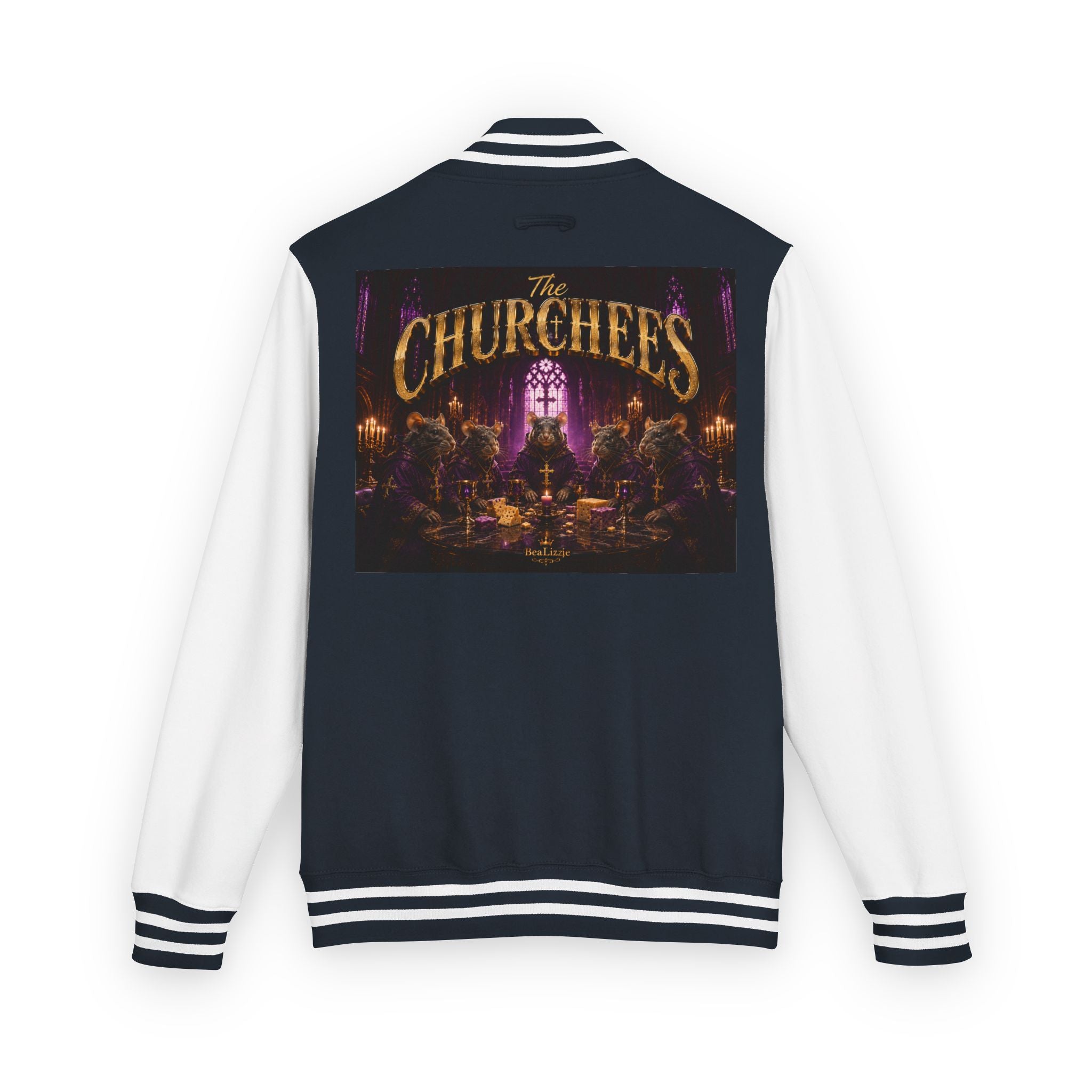 Letterman Jacket — The Churchchefs Band Logo Varsity Jacket