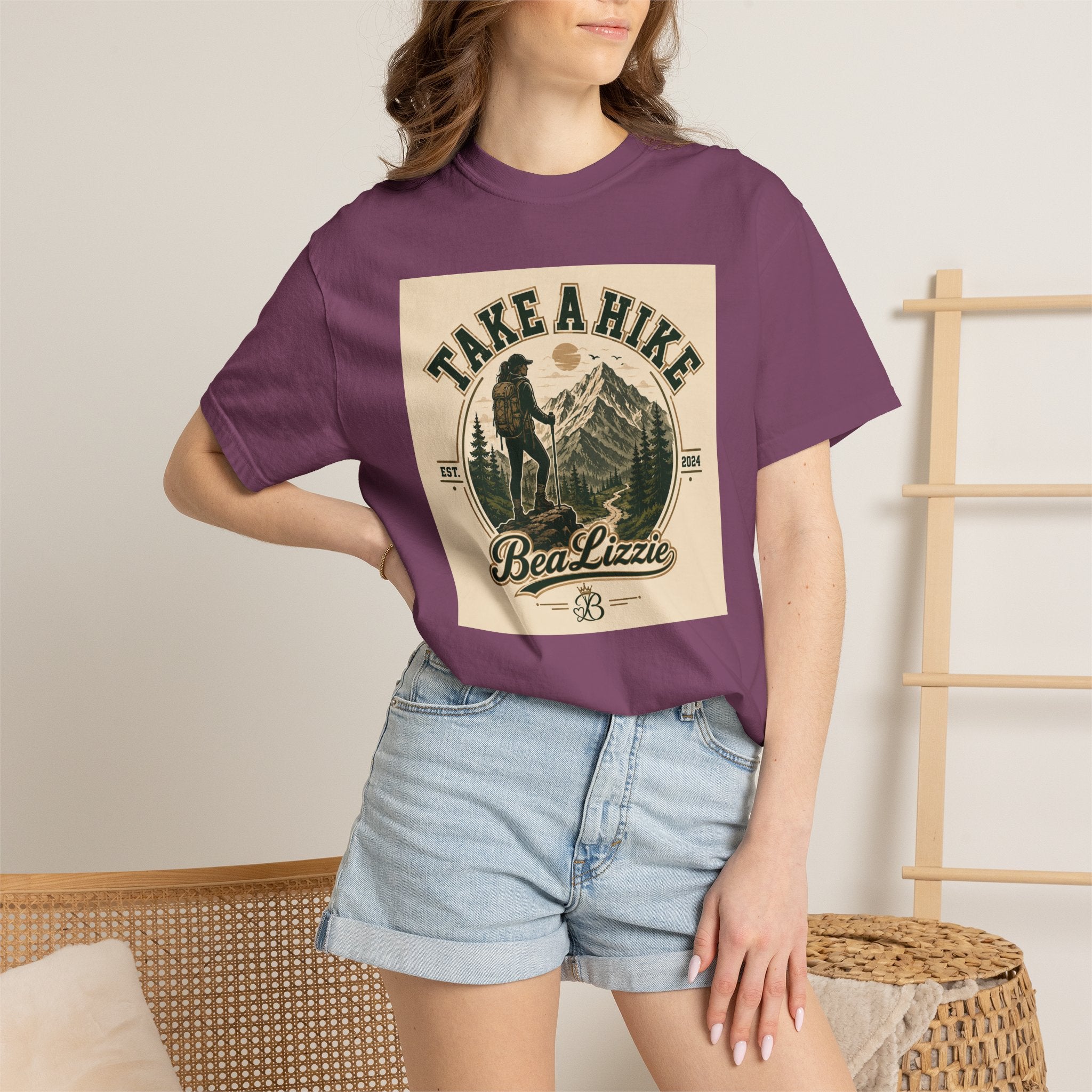 Take A Hike Graphic T-Shirt — Vintage Mountain Hiking Tee