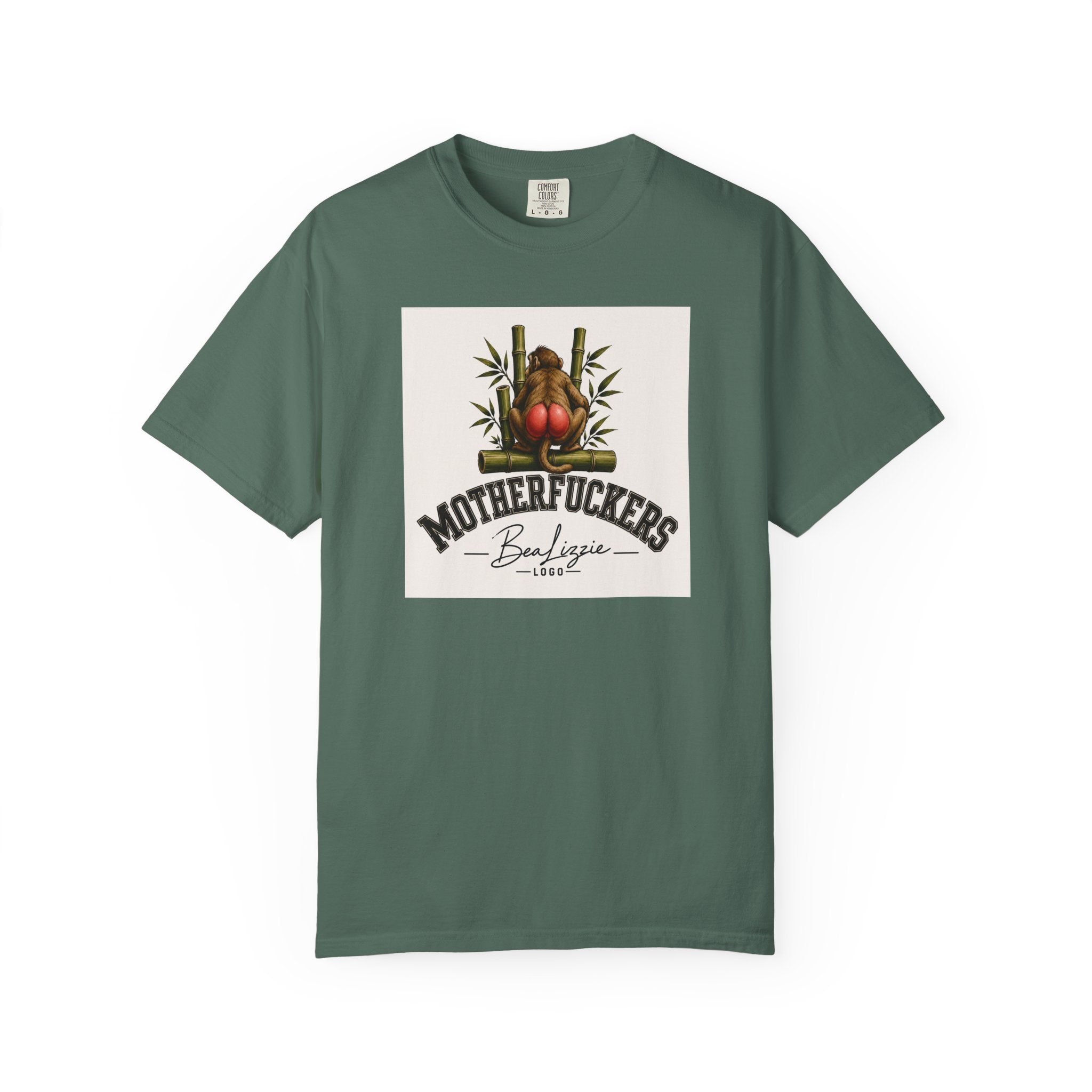 Motherfuckers Buddha Graphic T-Shirt — Retro Buddha & Bamboo Illustration Tee