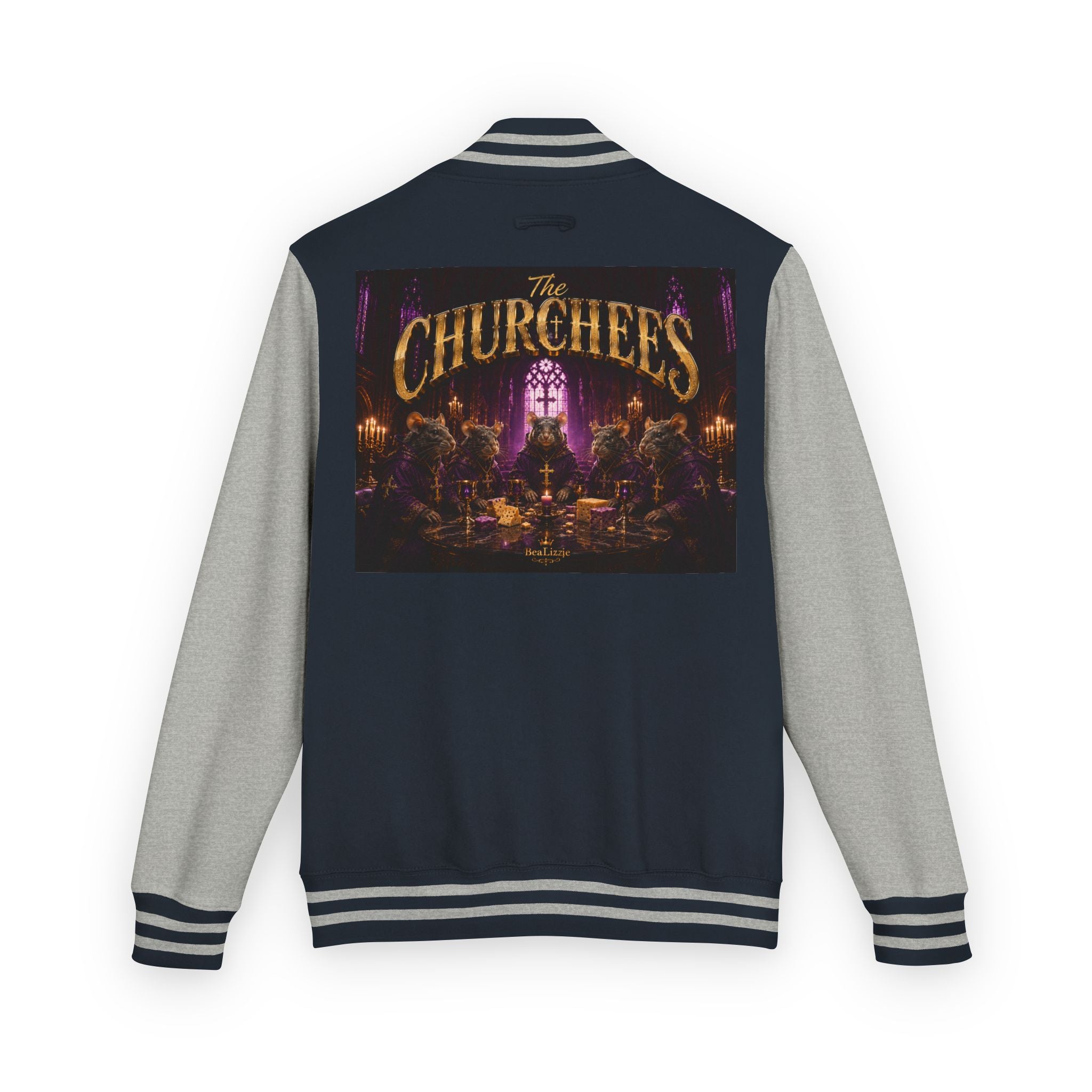 Letterman Jacket — The Churchchefs Band Logo Varsity Jacket