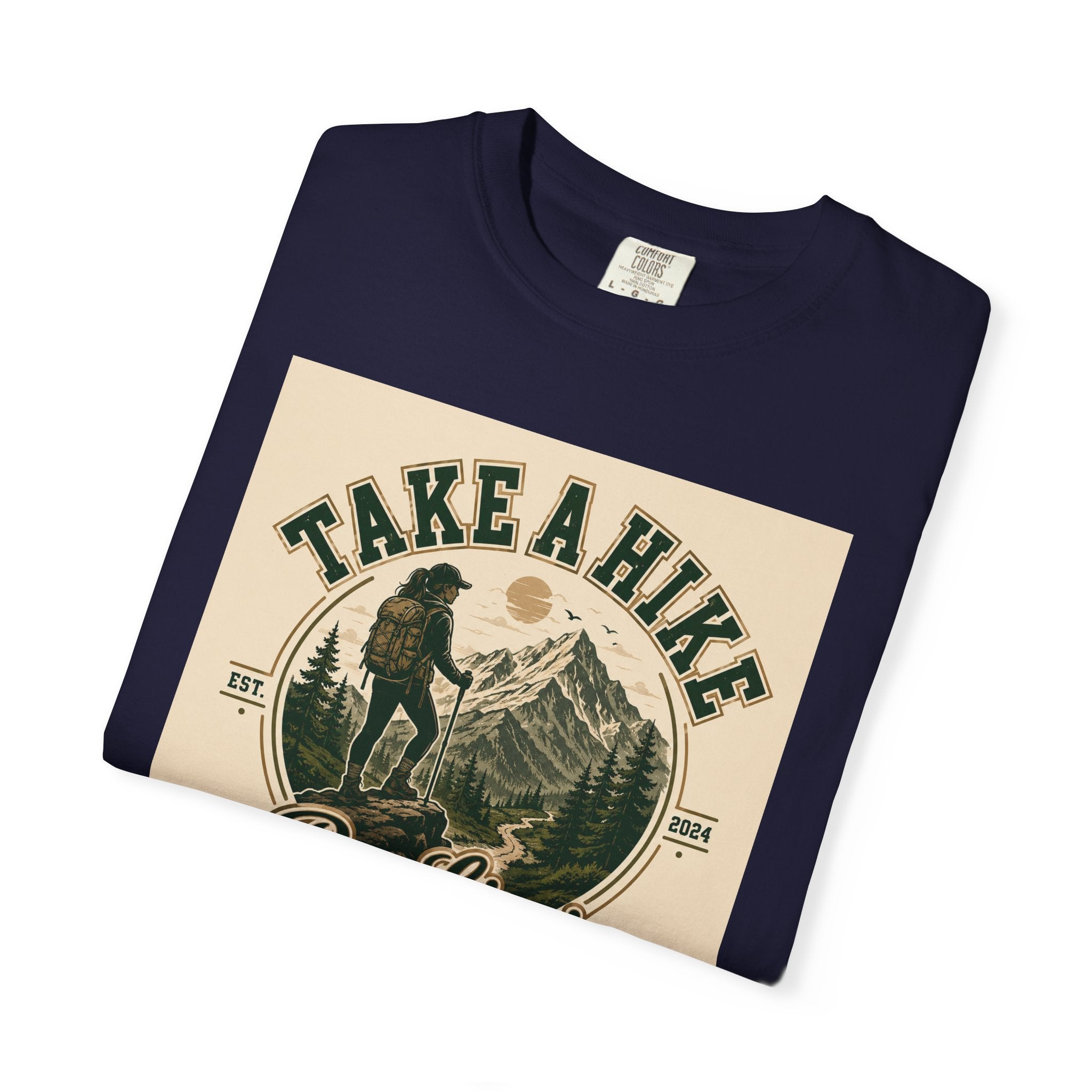 Take A Hike Graphic T-Shirt — Vintage Mountain Hiking Tee
