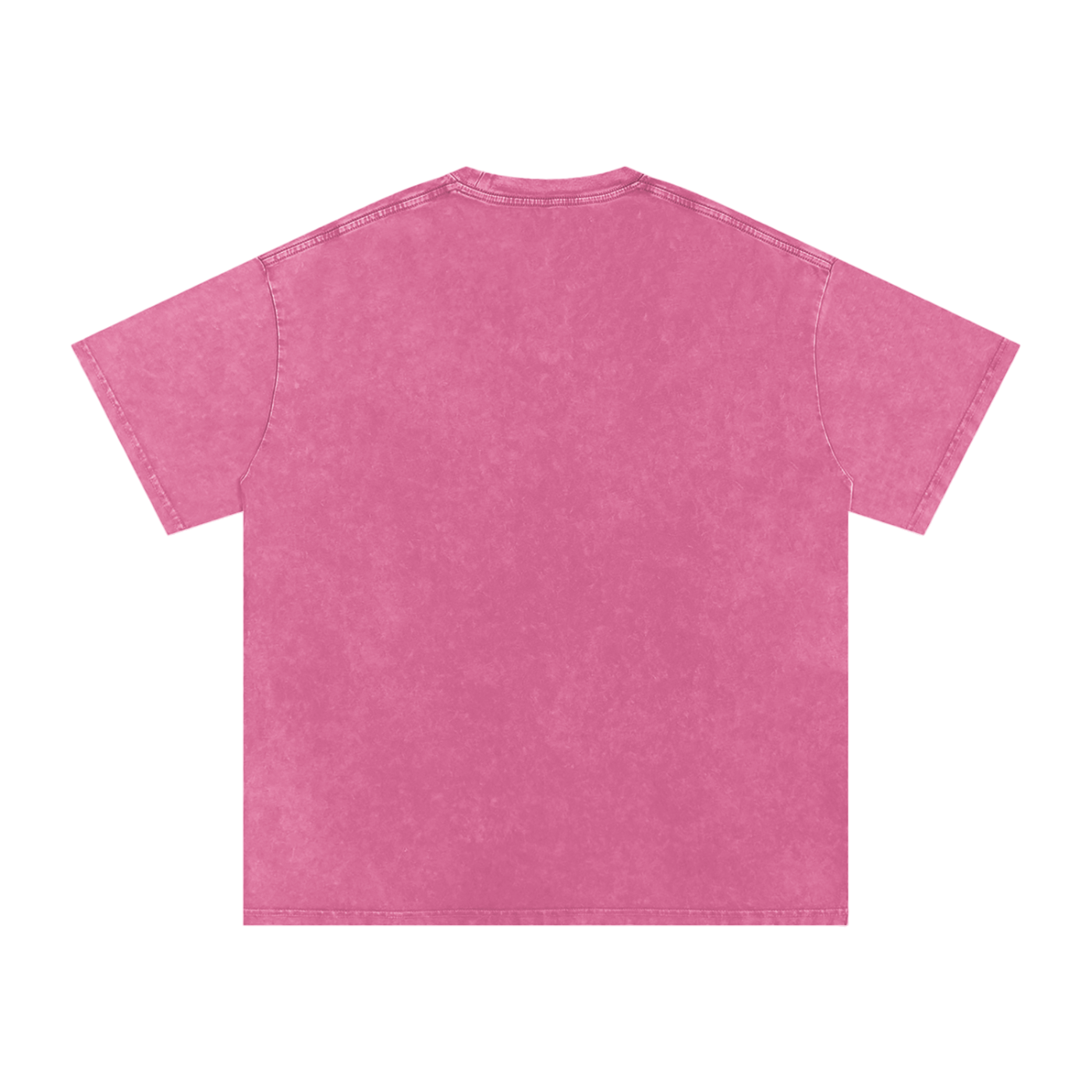 T-shirt oversize en coton délavé à la neige