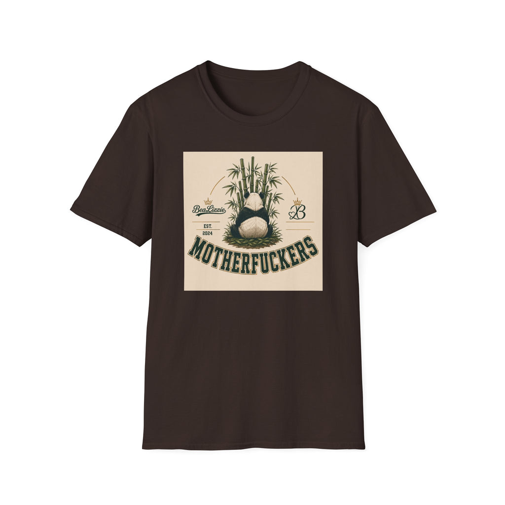 Panda Bamboo 'Motherfuckers' Graphic T-Shirt