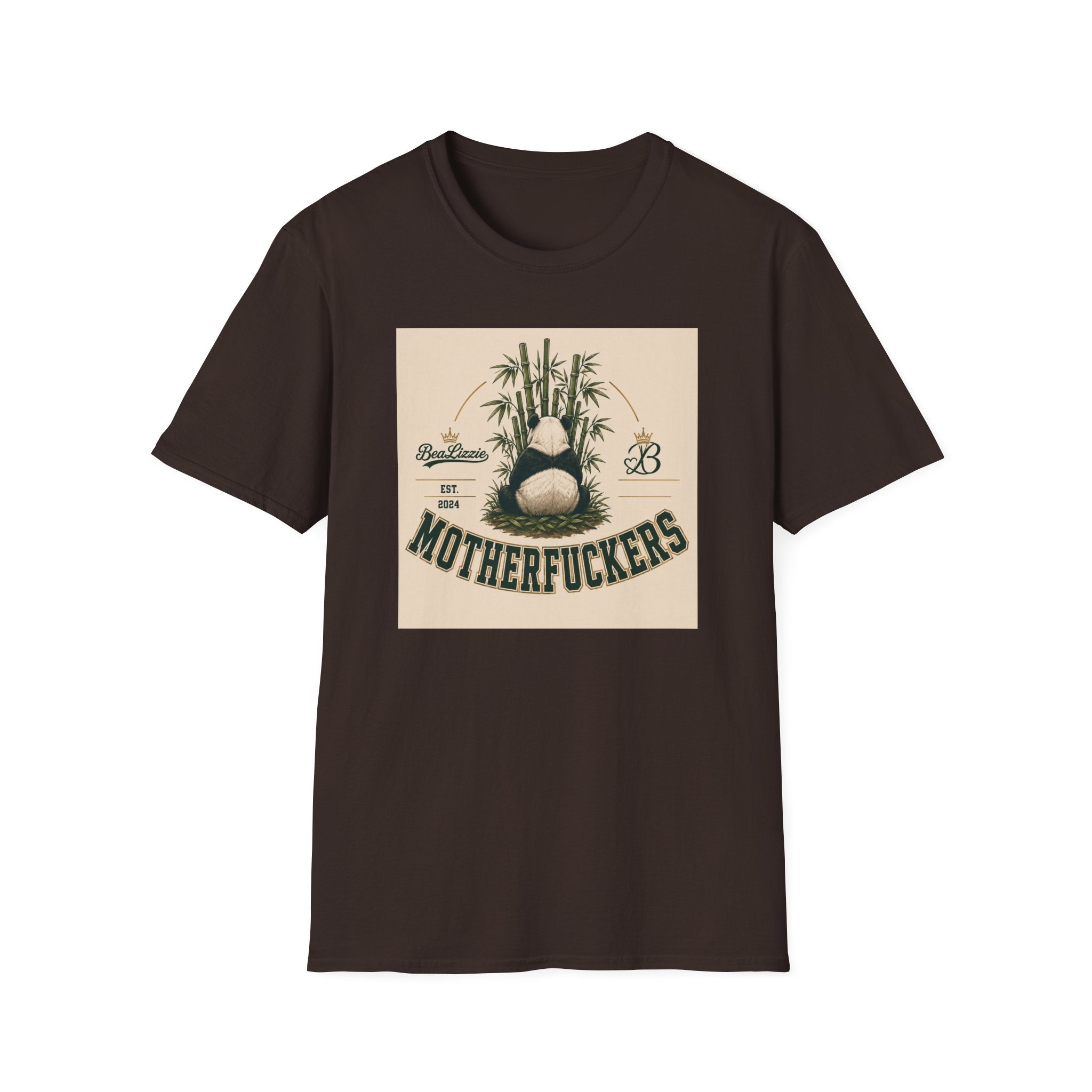 Panda Bamboo 'Motherfuckers' Graphic T-Shirt