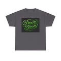 Green Bloods Graphic Tee — Neon Script St. Patrick’s Day Shirt