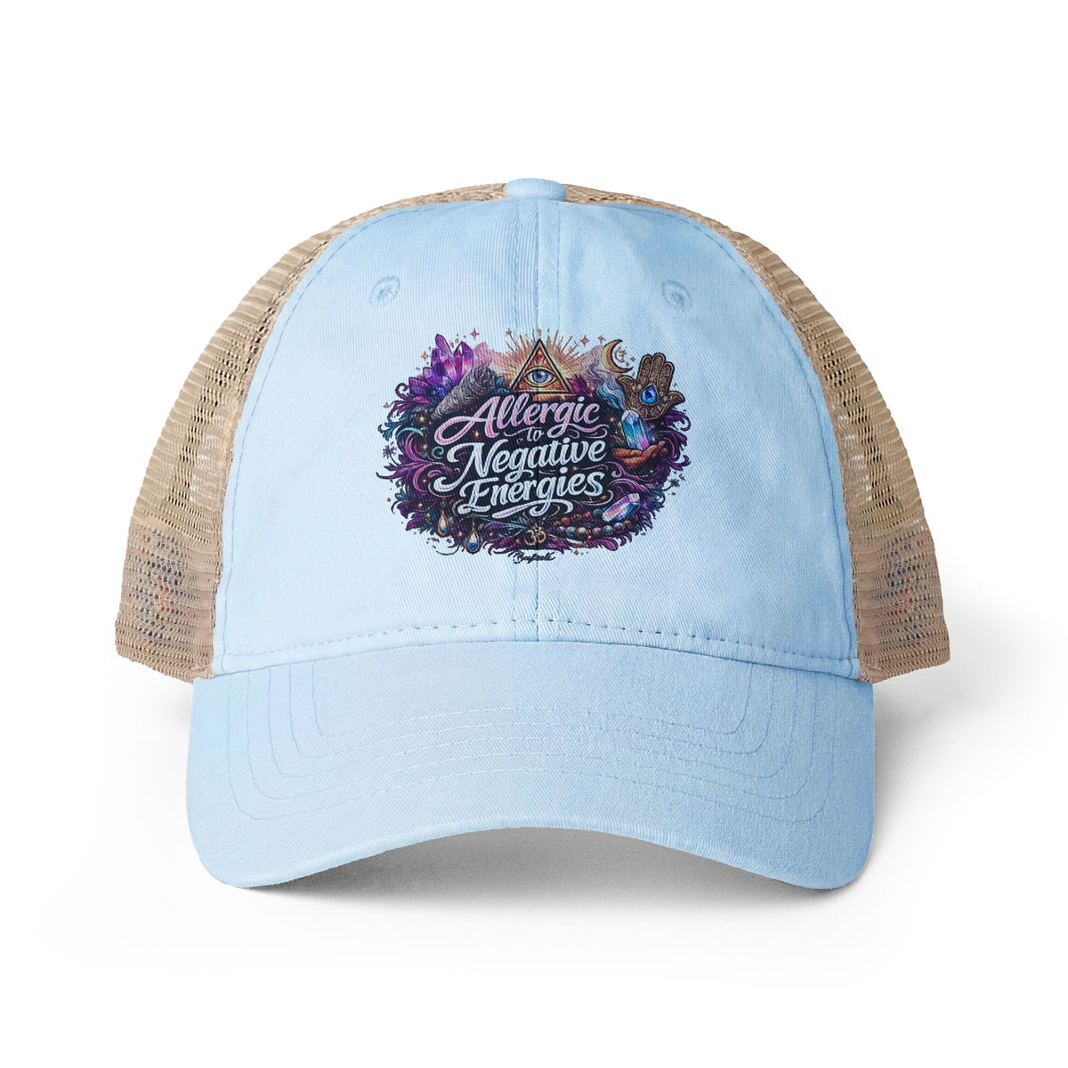 Women's Washed Mesh-Back Cap