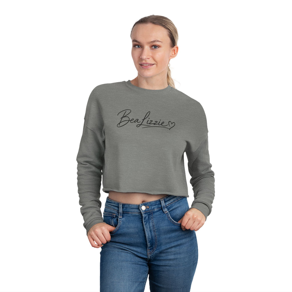 Cropped Sweatshirt  'BeaLizzie'  Heart Crop Top