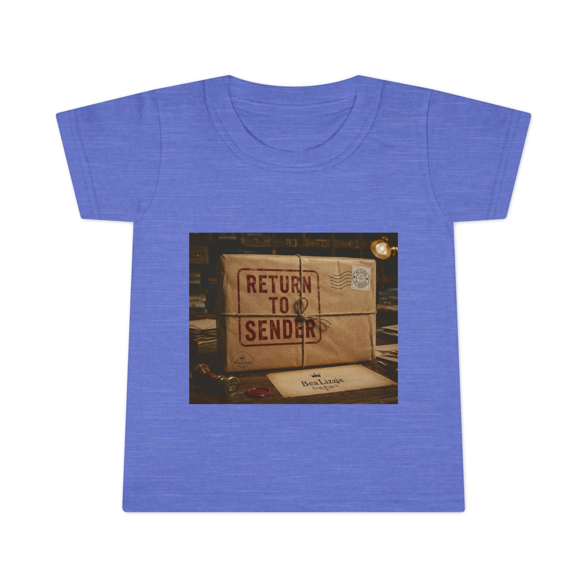 Toddler T-Shirt - "Return to Sender" Vintage Parcel Graphic