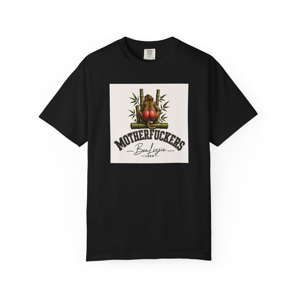 Motherfuckers Buddha Graphic T-Shirt — Retro Buddha & Bamboo Illustration Tee