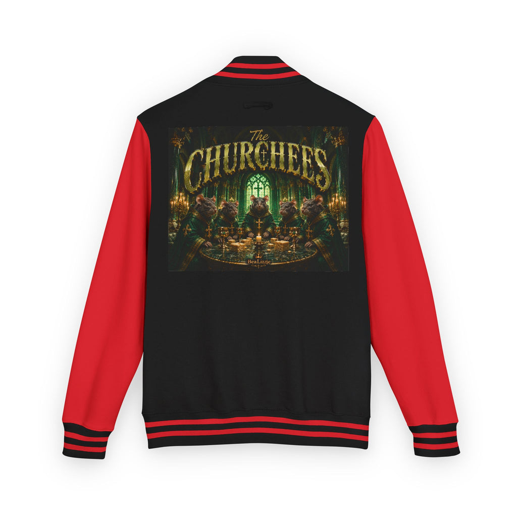 Letterman Jacket — The Churchers Band Logo Varsity Jacket
