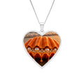 Heart Photo Pendant Necklace — Customizable Heart Frame Locket for Photos & Keepsakes