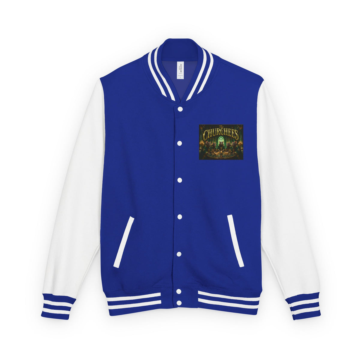 Letterman Jacket — The Churchers Band Logo Varsity Jacket