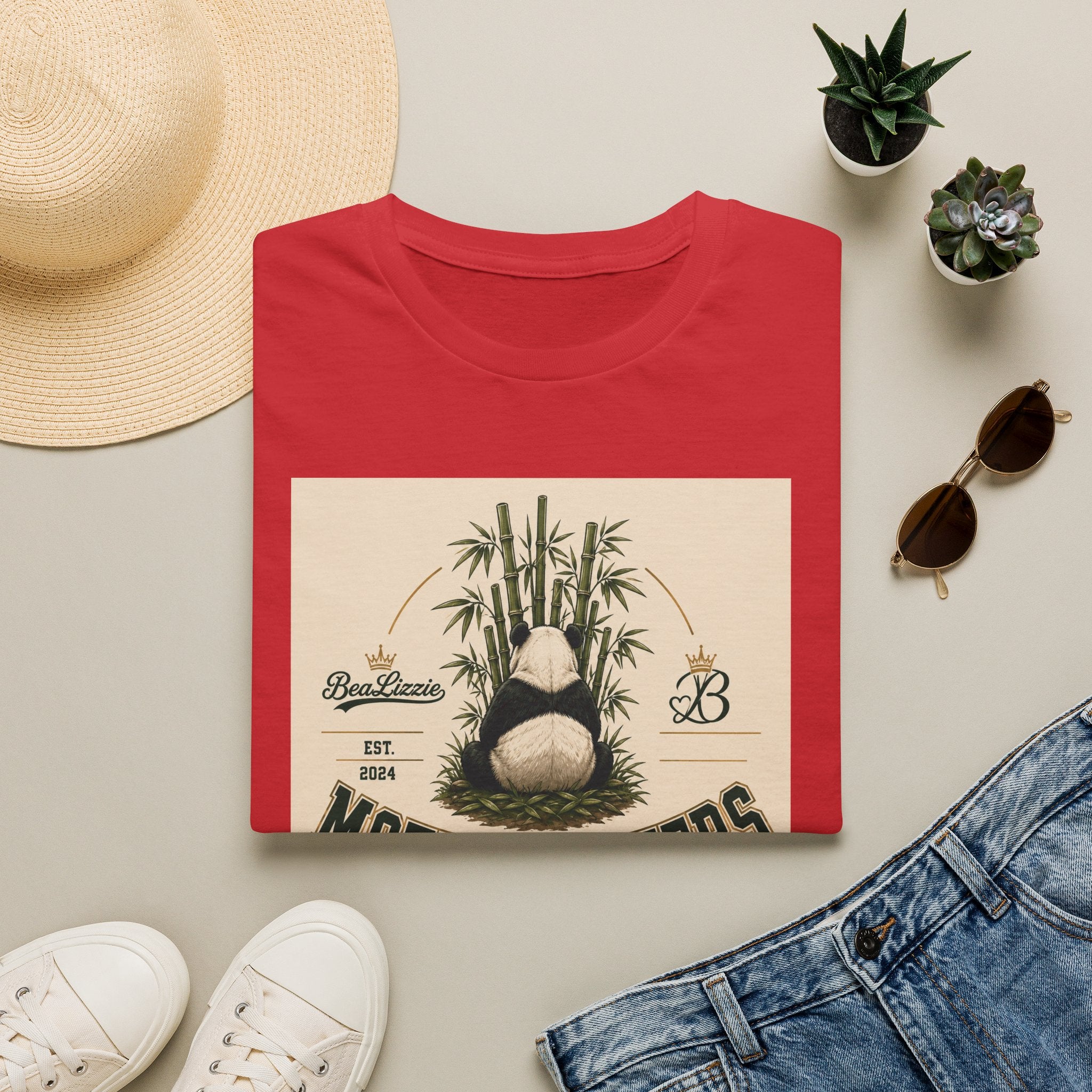 Panda Bamboo 'Motherfuckers' Graphic T-Shirt
