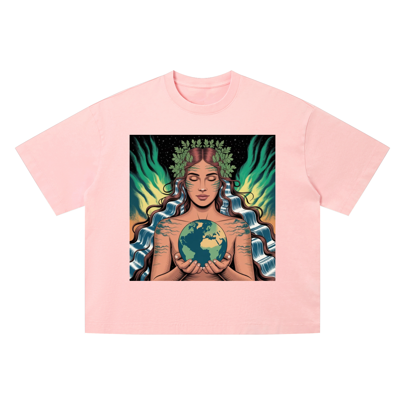 Unisex Vintage Wash Boxy T-Shirt