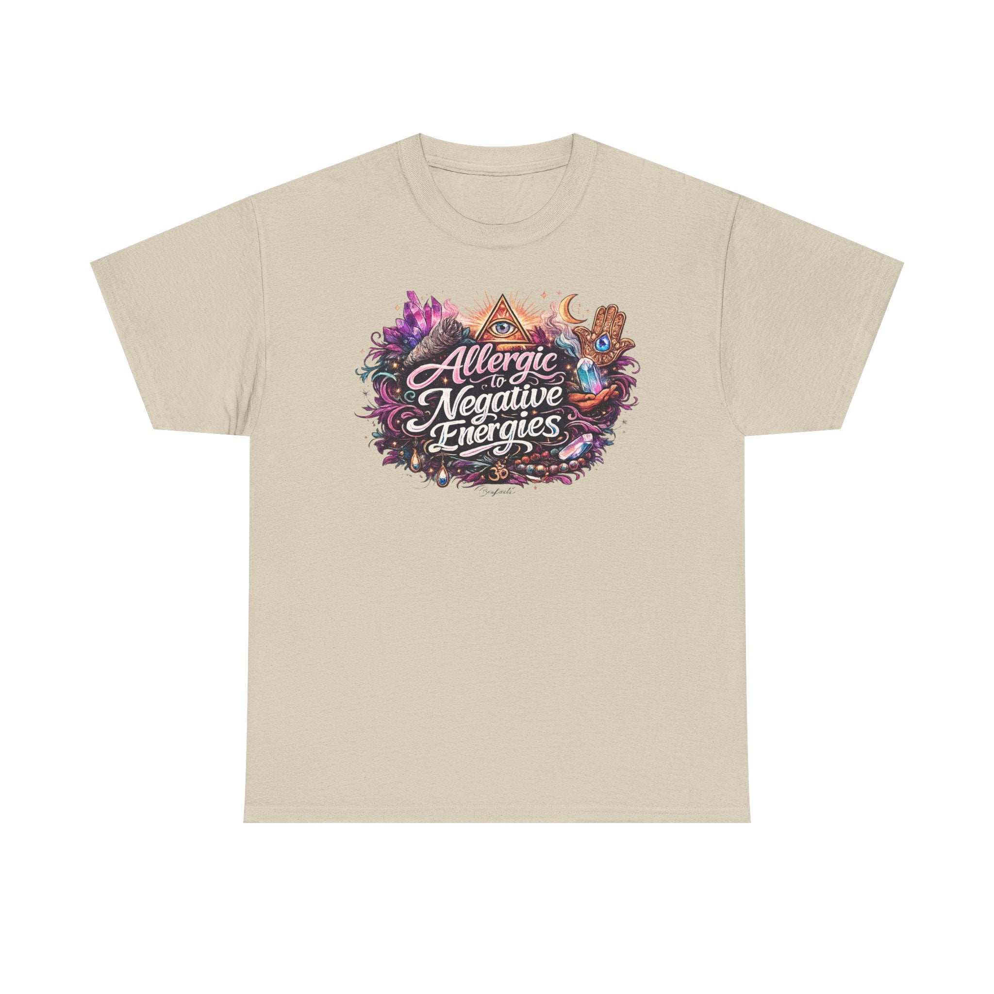Allergic to Negative Energies T-Shirt — Positive Vibes Graphic Tee