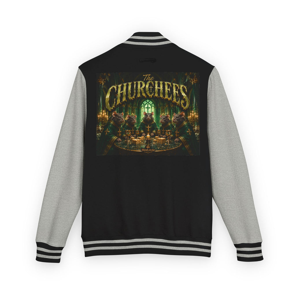 Letterman Jacket — The Churchers Band Logo Varsity Jacket